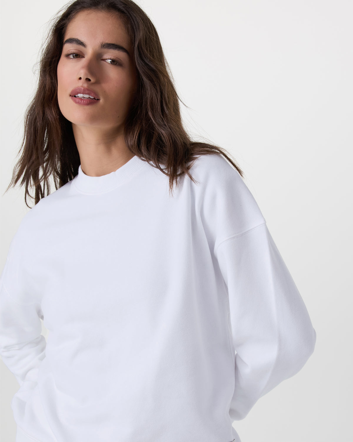 Women Vuori Sedona Weekender Crew Women's White Pullover