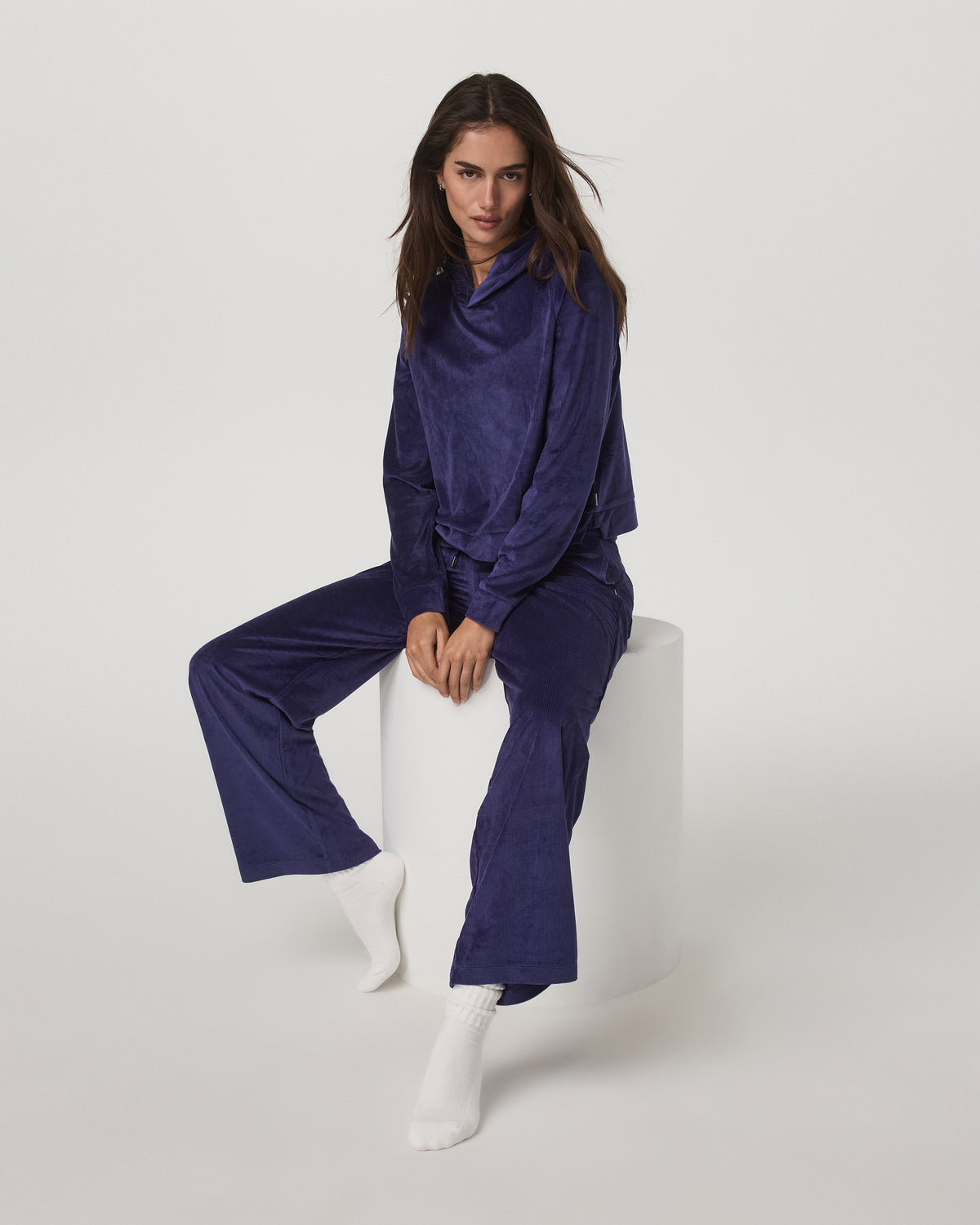 Women Vuori Haven Hoodie Women's Stellar Sky Hoodie