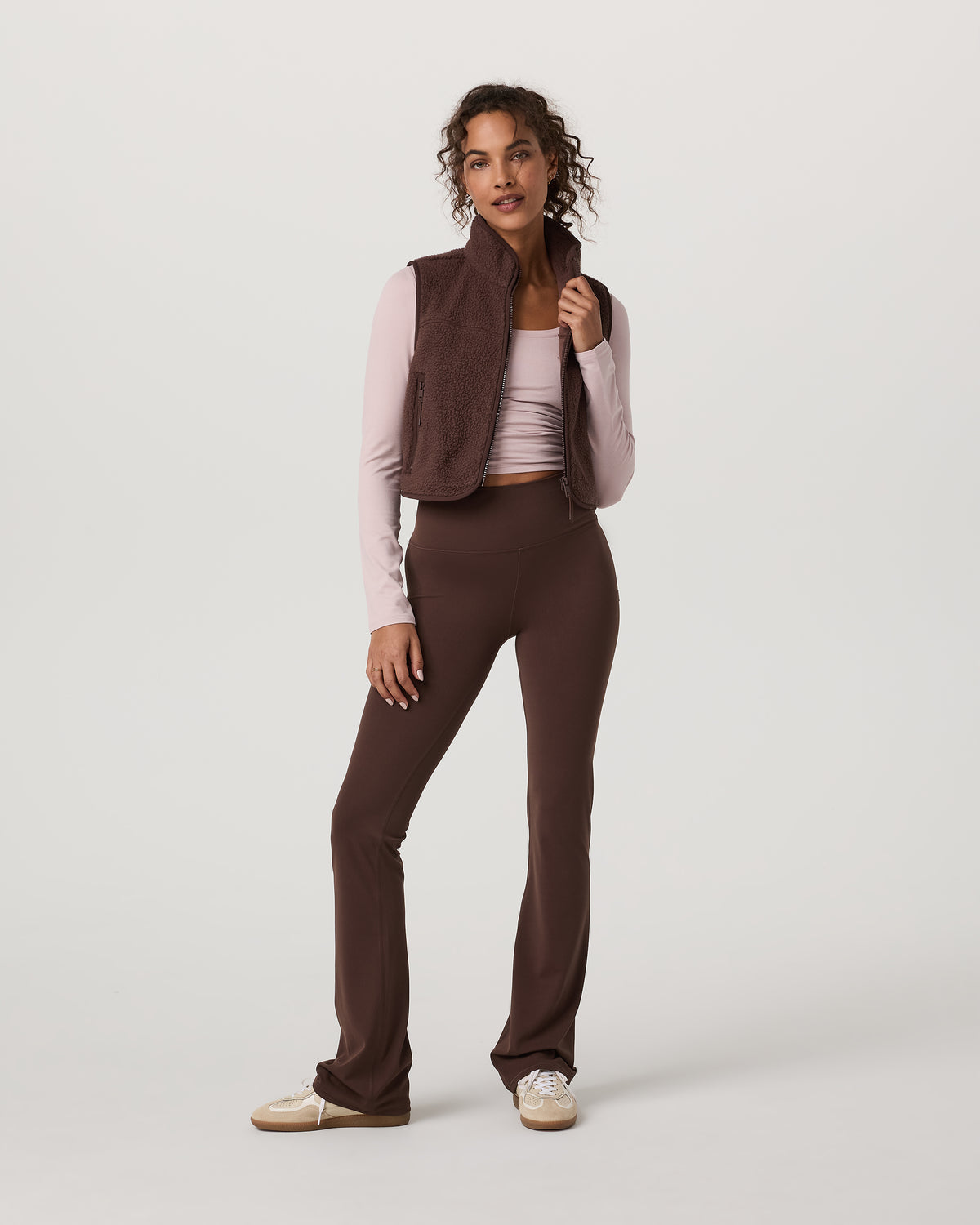 Women Vuori Alpine Vest Women's Java Fleece Vest