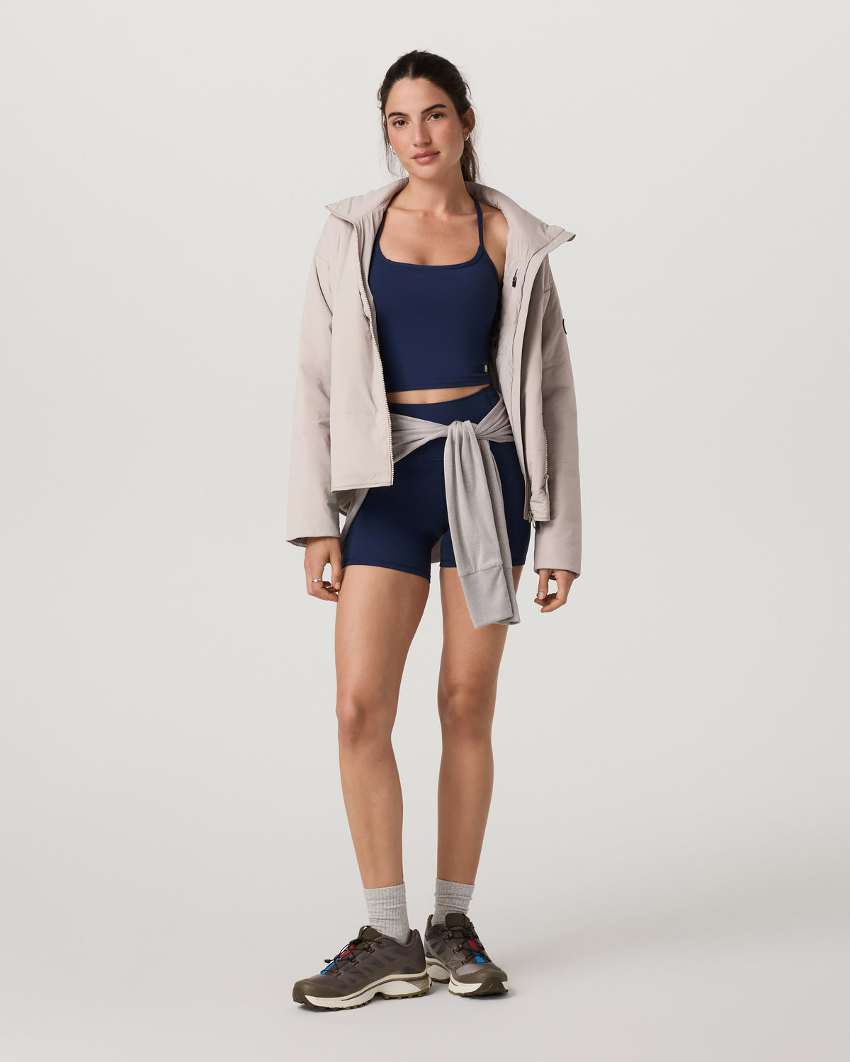 Women Vuori Canyon Insulated Jacket Women's Pumice Full-Zip Jacket
