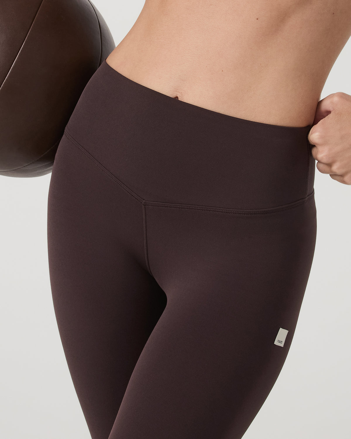 Women|New Vuori Vuori AllTheForm™ Legging - Short Women's French Roast Leggings