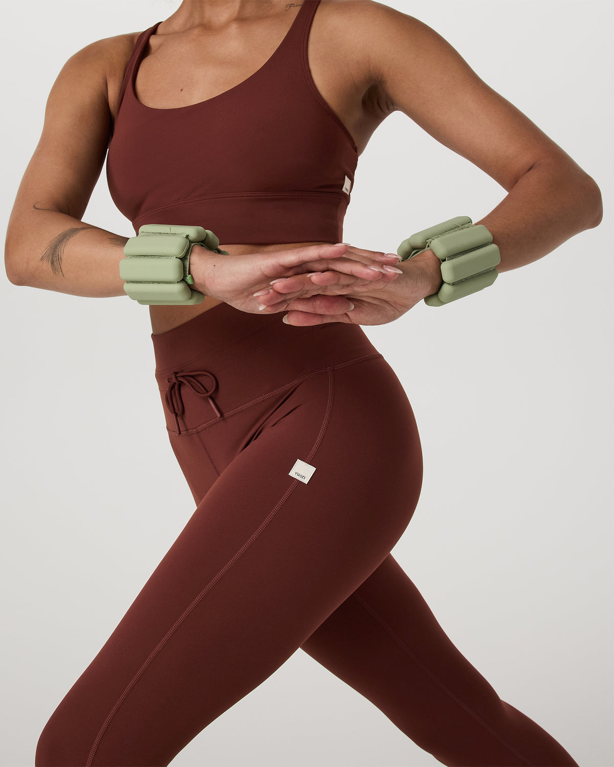 Women Vuori Daily Legging Women's Burnt Sienna Workout Leggings