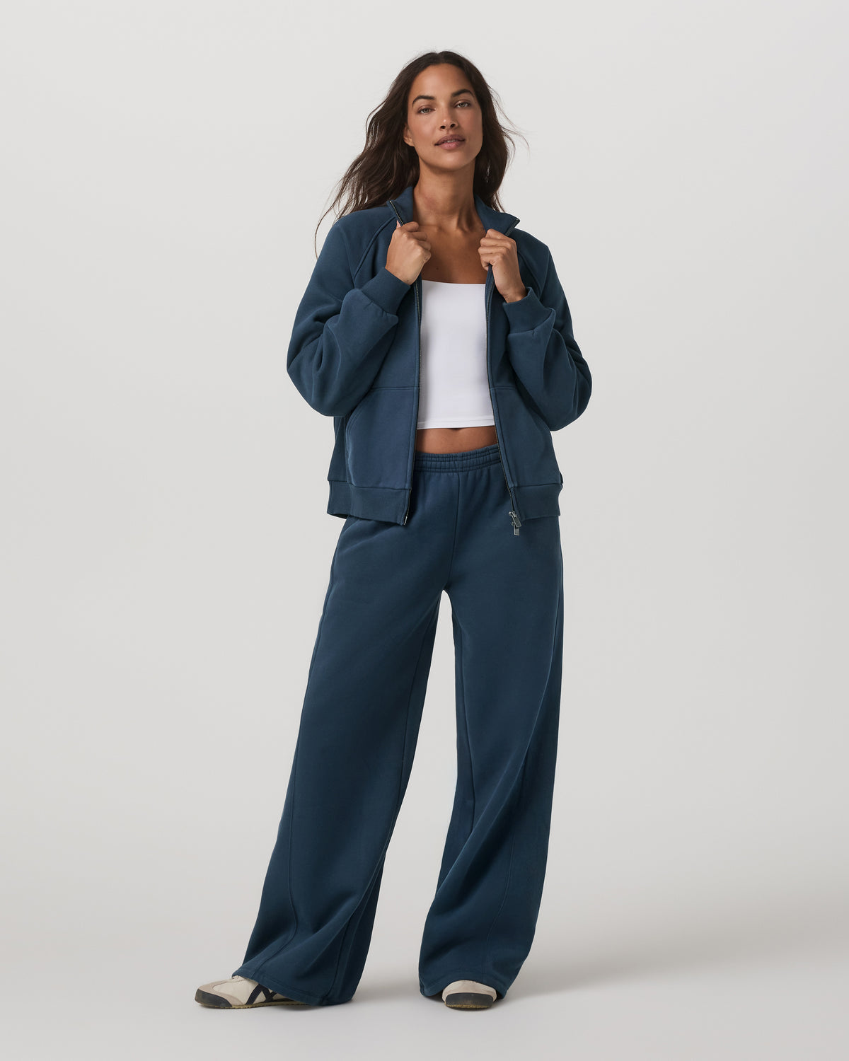Women|New Vuori Restore Ultra Wideleg Sweatpant Women's Ocean Blue Pants