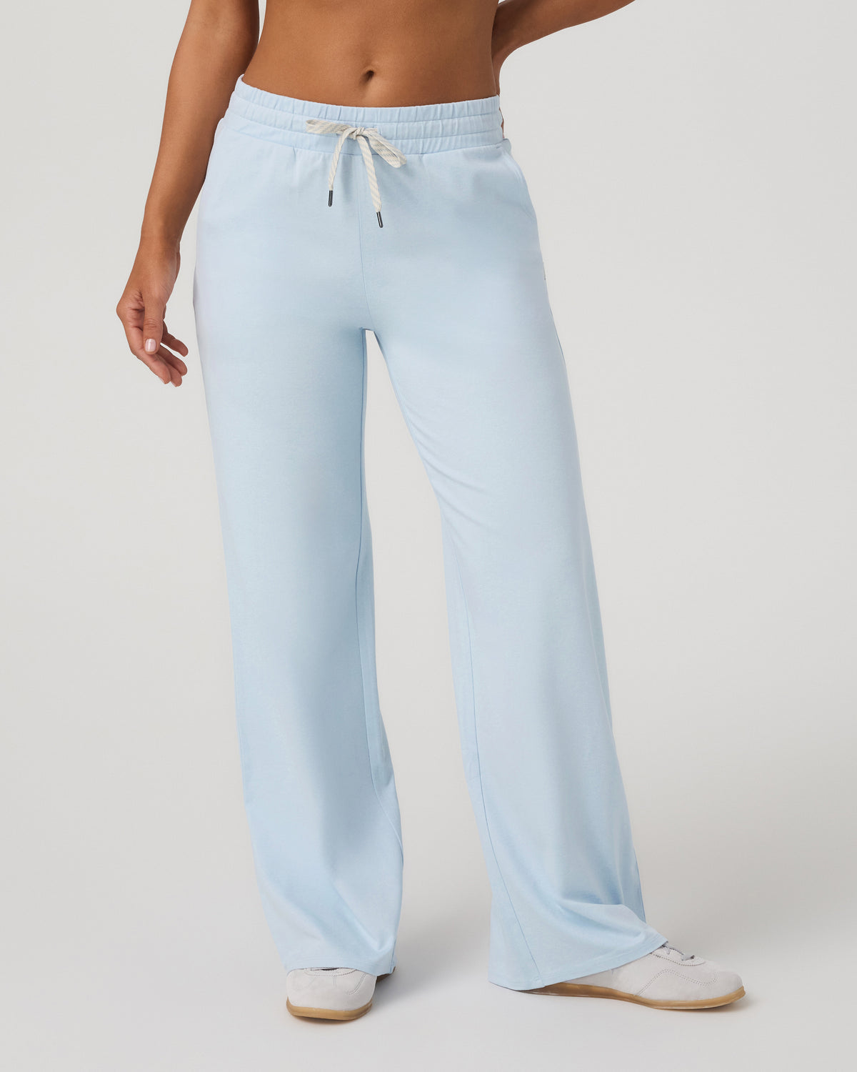 Women|New Vuori Halo Essential Wideleg Women's Soft Sky Heather Pants