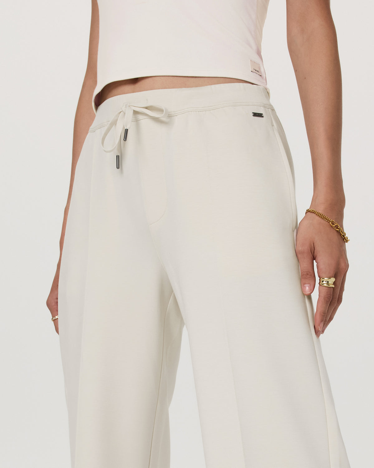 Women|New Vuori Compose Wideleg Pant Marshmallow Mid-High Rise Pants