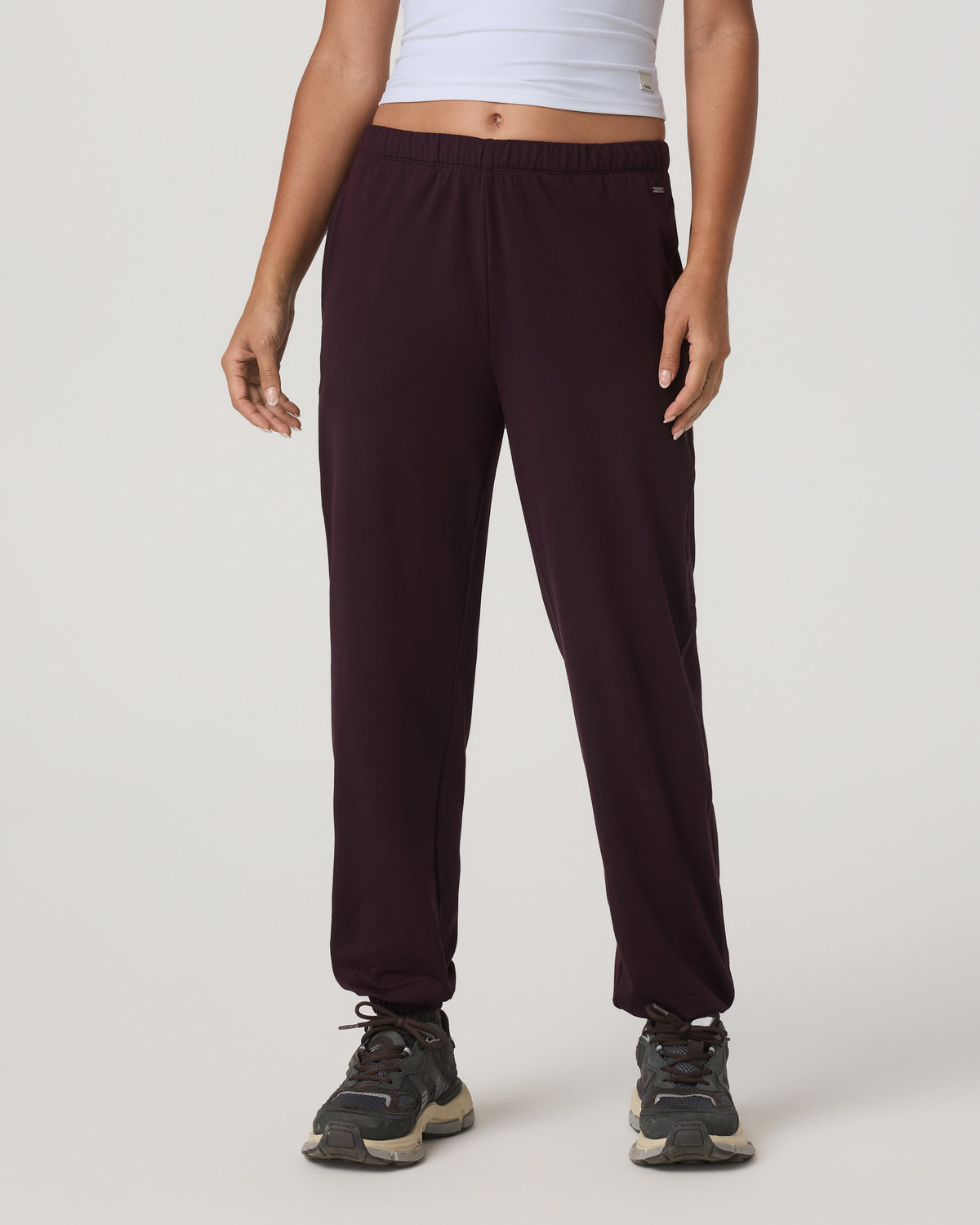 Women Vuori Halo Modern Sweatpant Women's Raisin Pants