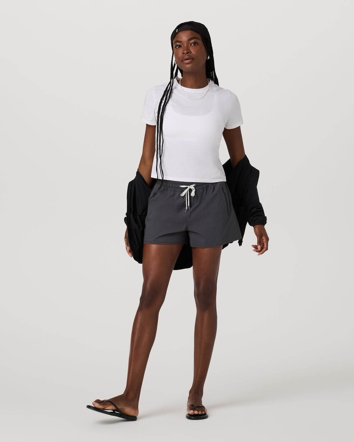 Women Vuori Birch Short Vintage Black