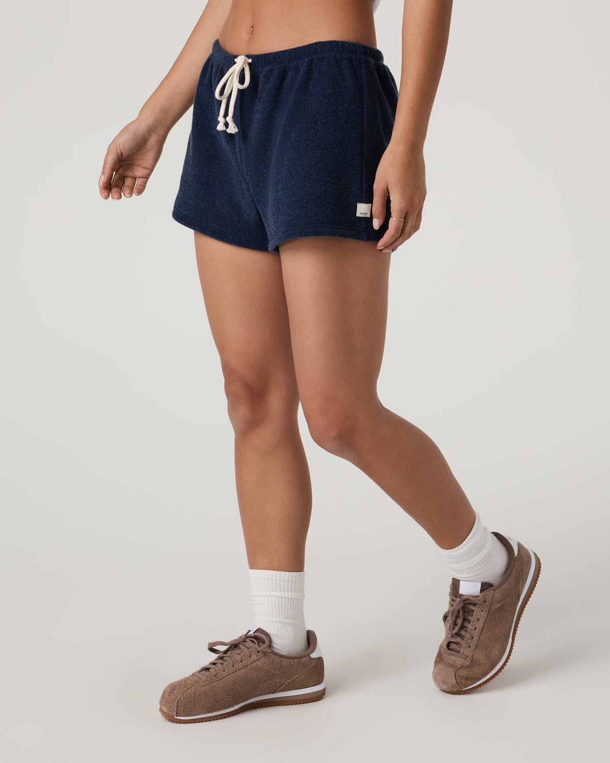 Women Vuori Beach Fleece Short Women's Blue Coast Relaxed Short