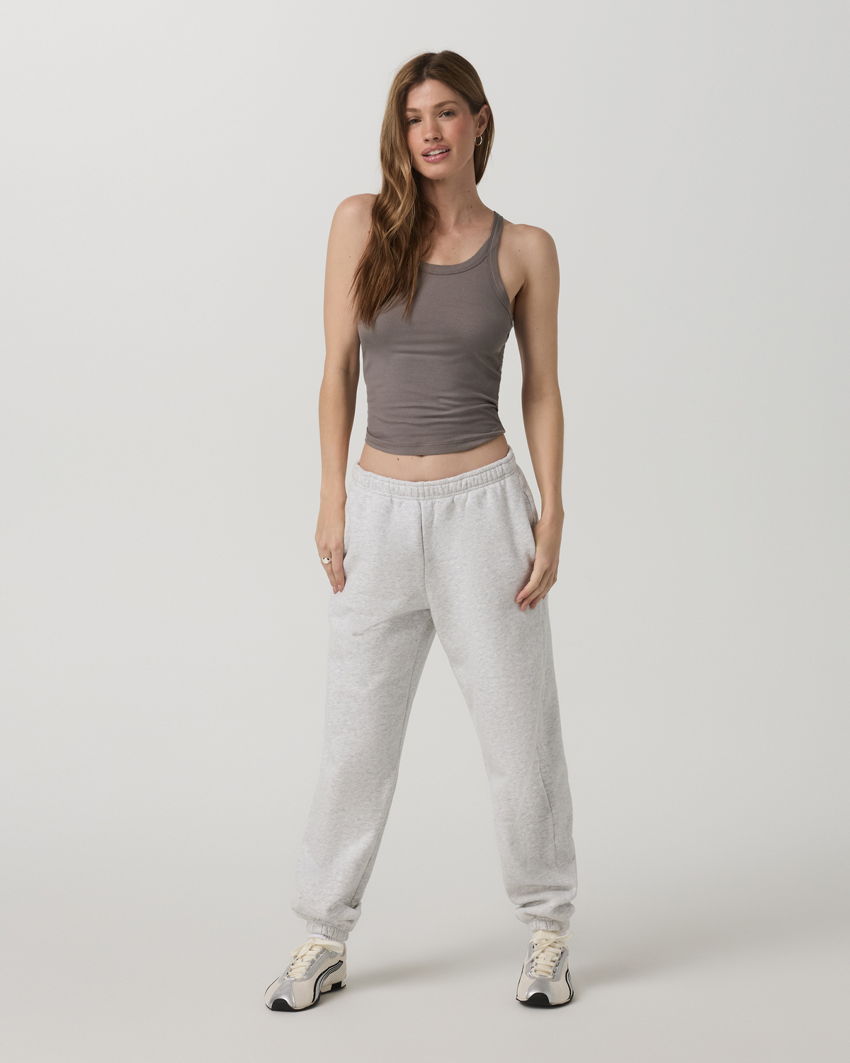 Women|New Vuori Cove Layering Tank Women's Chia Rib Knit Tank Top