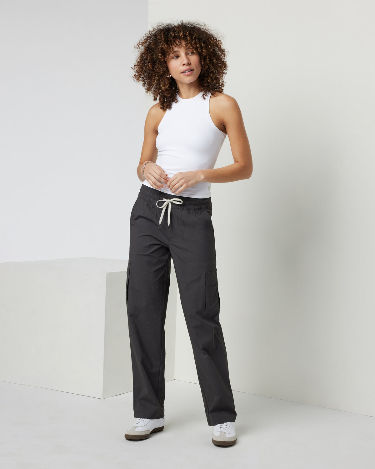Women Vuori Vuori AllTheFeels Crew Tank White