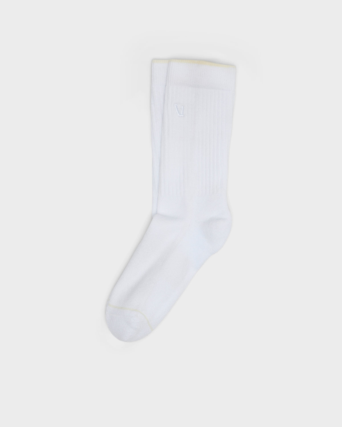 Women|Men|Accessories Vuori V1 Crew Sock White Crew Socks Clothing