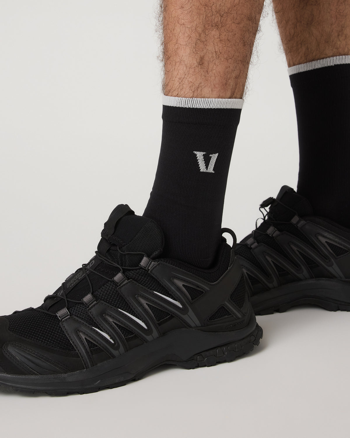Women|Men|Accessories|New Vuori Performance Crew Sock Black Crew Socks