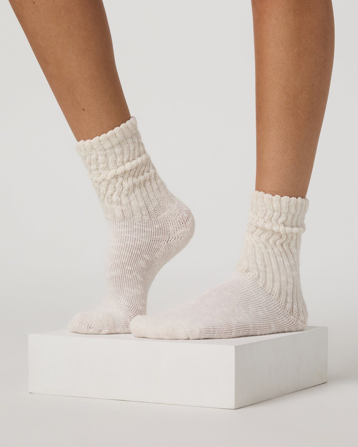 Women|Men|Accessories Vuori Cozy Sock Plush, Soft Marshmallow Heather Sock