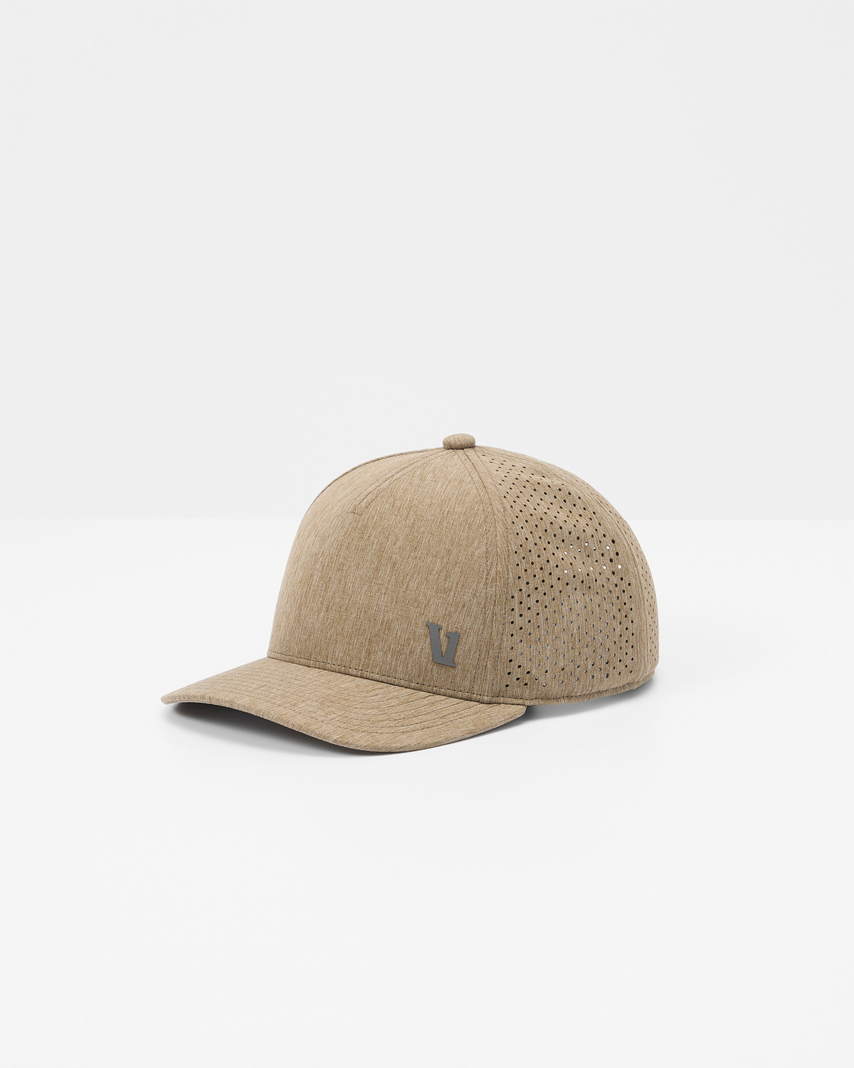 Women|Men|Accessories|New Vuori V1 Water Tech Hat Sorrel Brown Heather Five-Panel Hat
