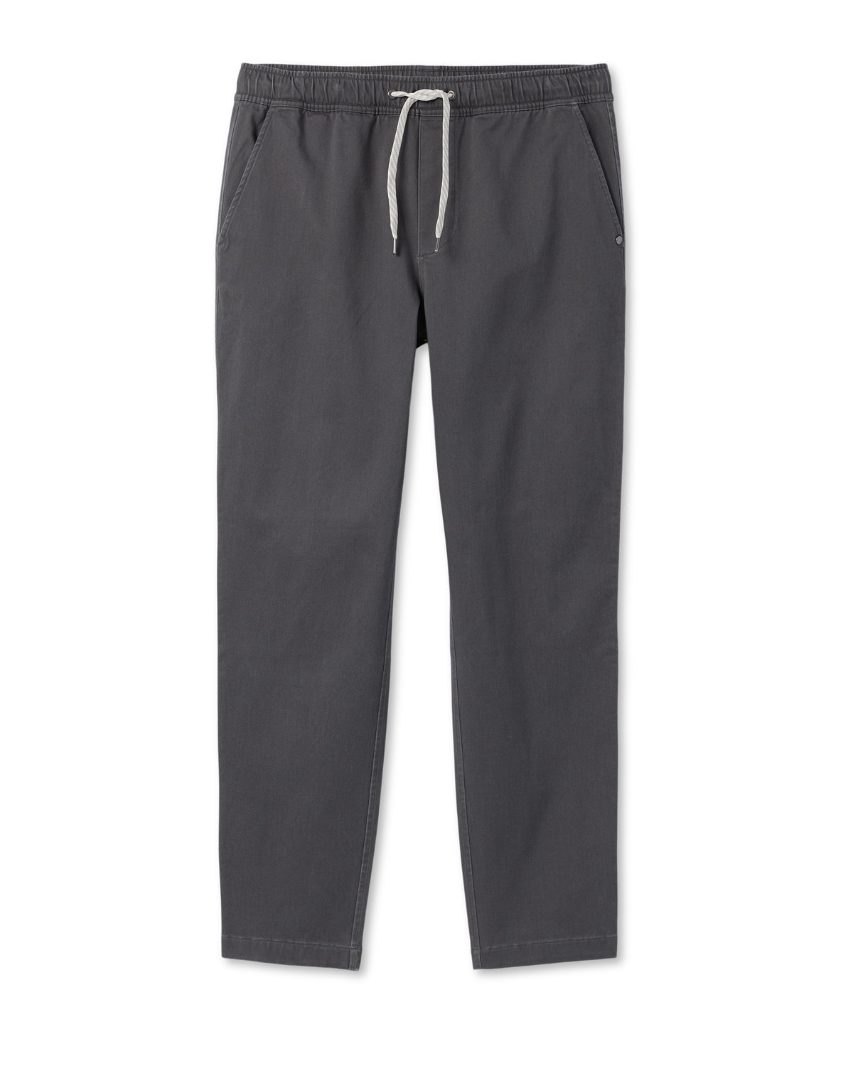 Men Vuori Fletcher Elastic Waist Pant Athletic Slim Fit 30" Dark Pewter
