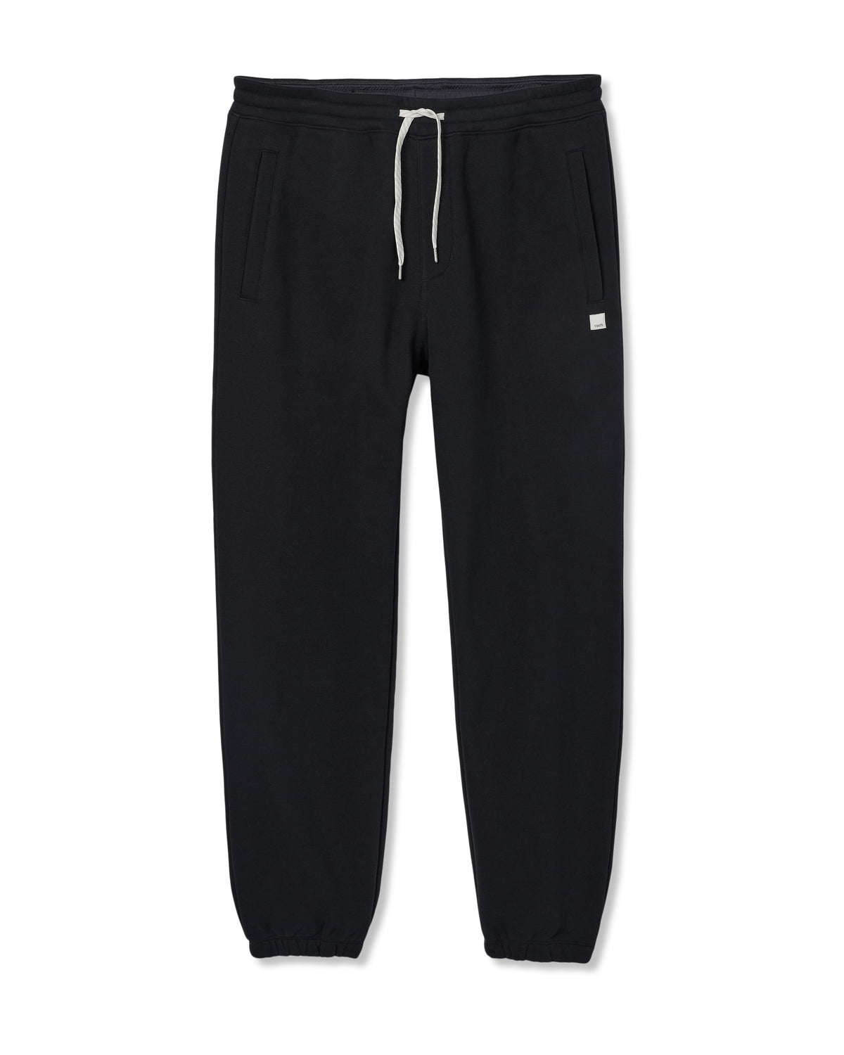 Men Vuori Seaside Sweatpant 28" Men's Relaxed Fit Black Sweatpant