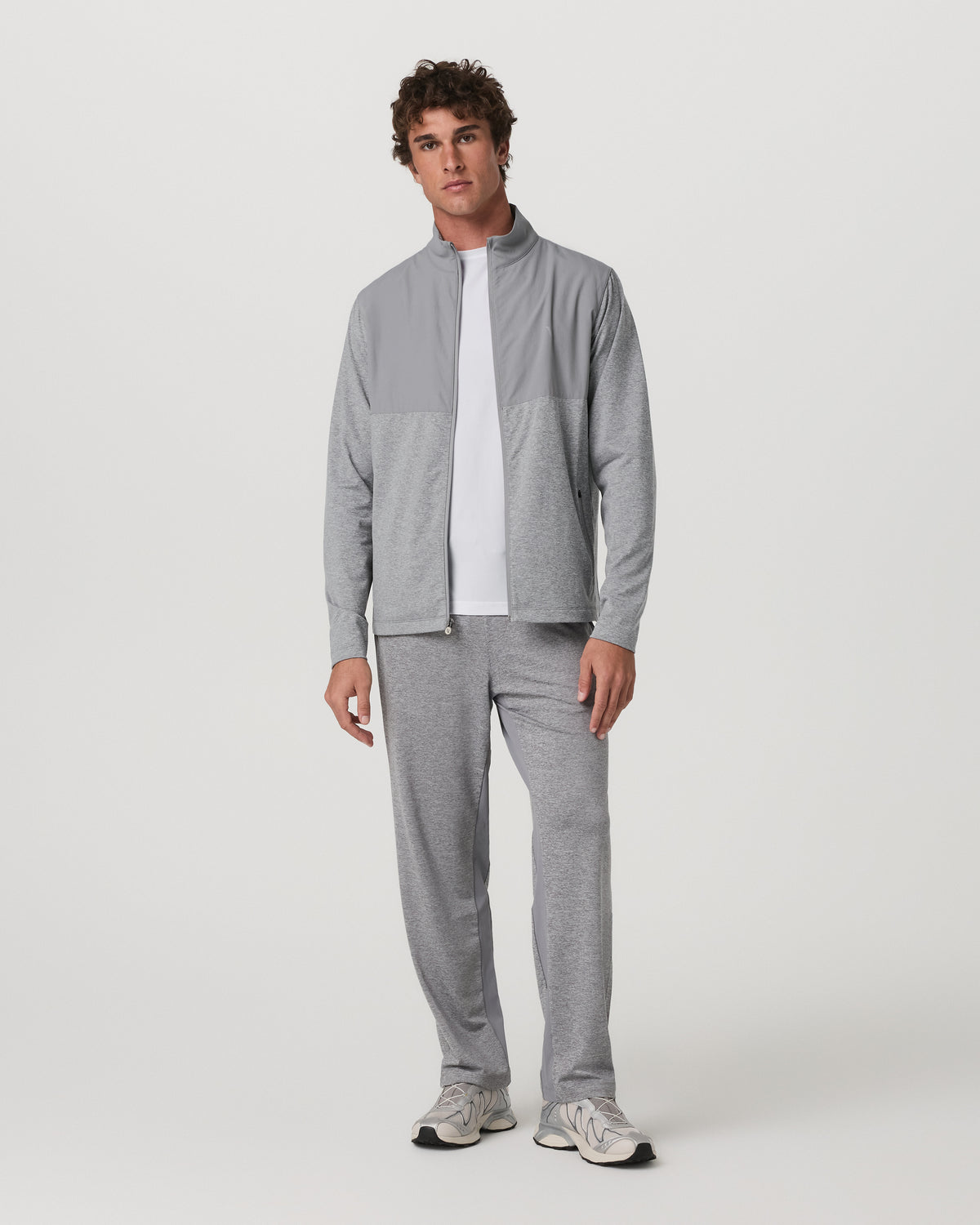 Men Vuori Men's Sunday Performance Track Pant 30" Grey Heather
