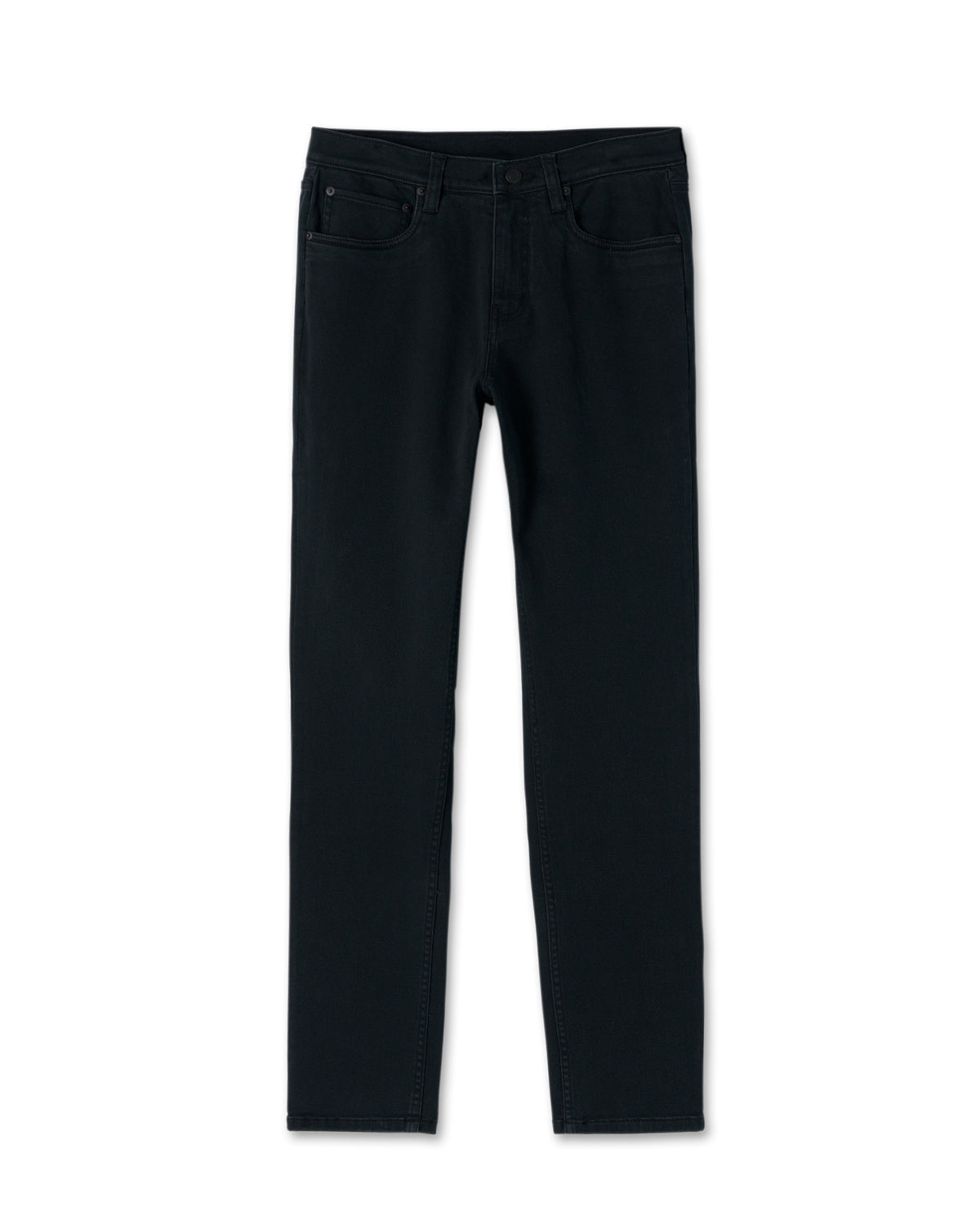 Men Vuori Benton Stretch Twill Pant Black 5-Pocket Pants