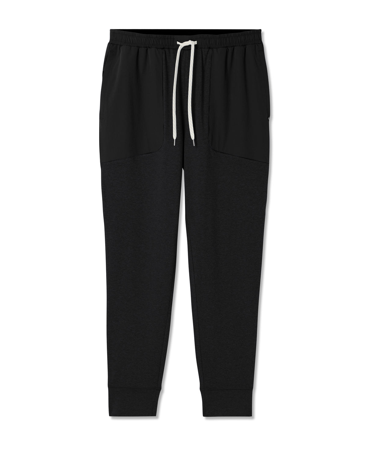 Men Vuori Sunday Mixed Media Jogger 28" Men's Black Joggers