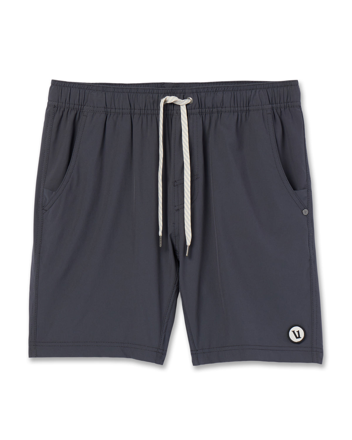 Men Vuori Kore Short Unlined 7" Charcoal Unlined Athletic Shorts