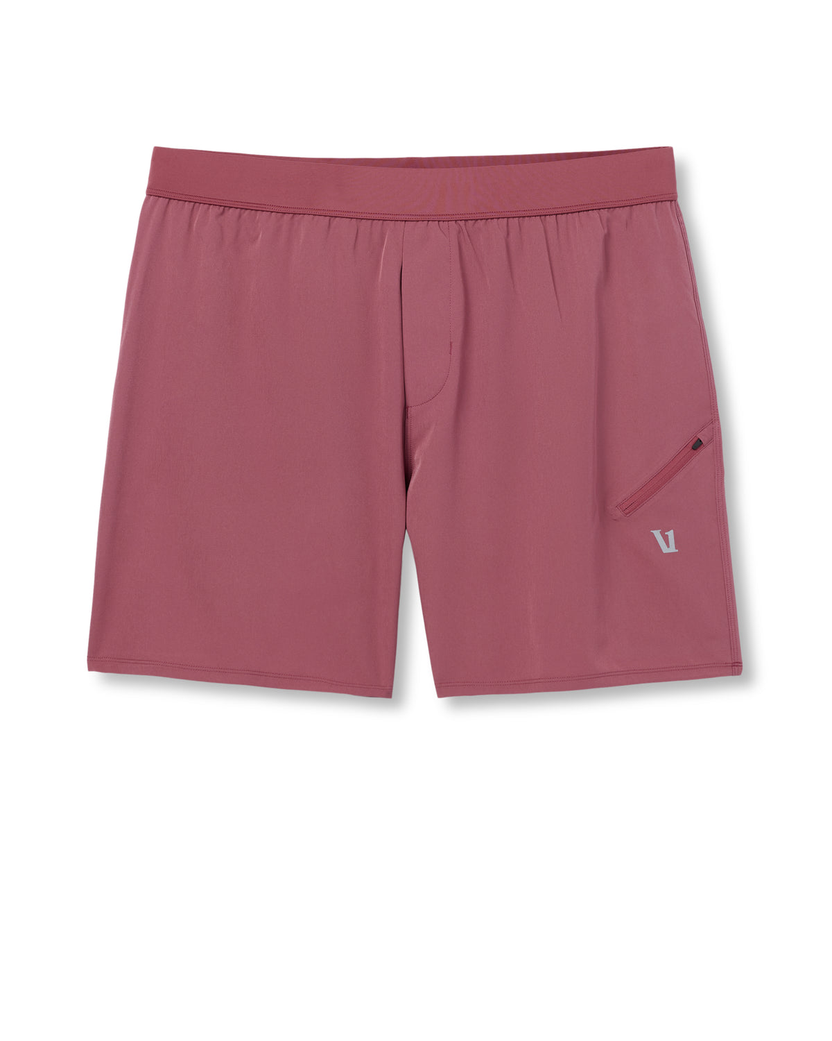 Men Vuori Qualify Short Lined 5" Men's Berry Performance Shorts