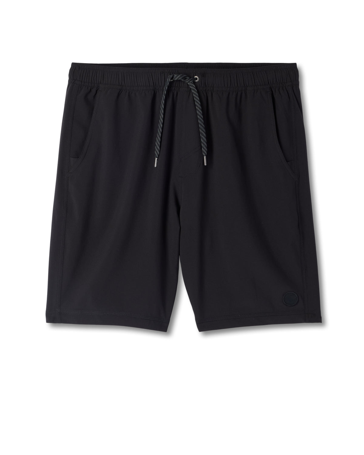 Men Vuori Kore Short Lined 9" Black Tonal Athletic Shorts