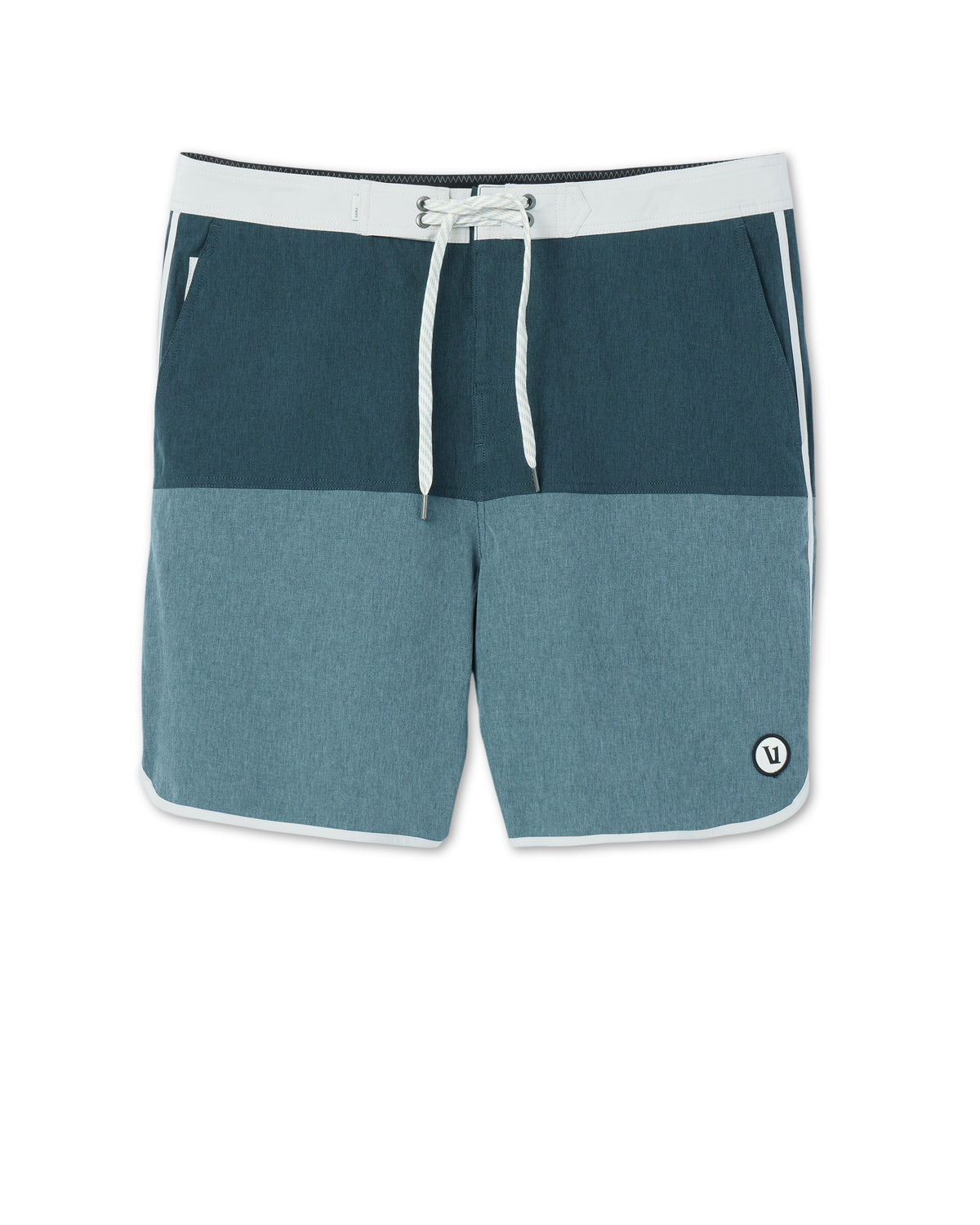 Men Vuori Cruise Boardshort Deep Sea Colorblock