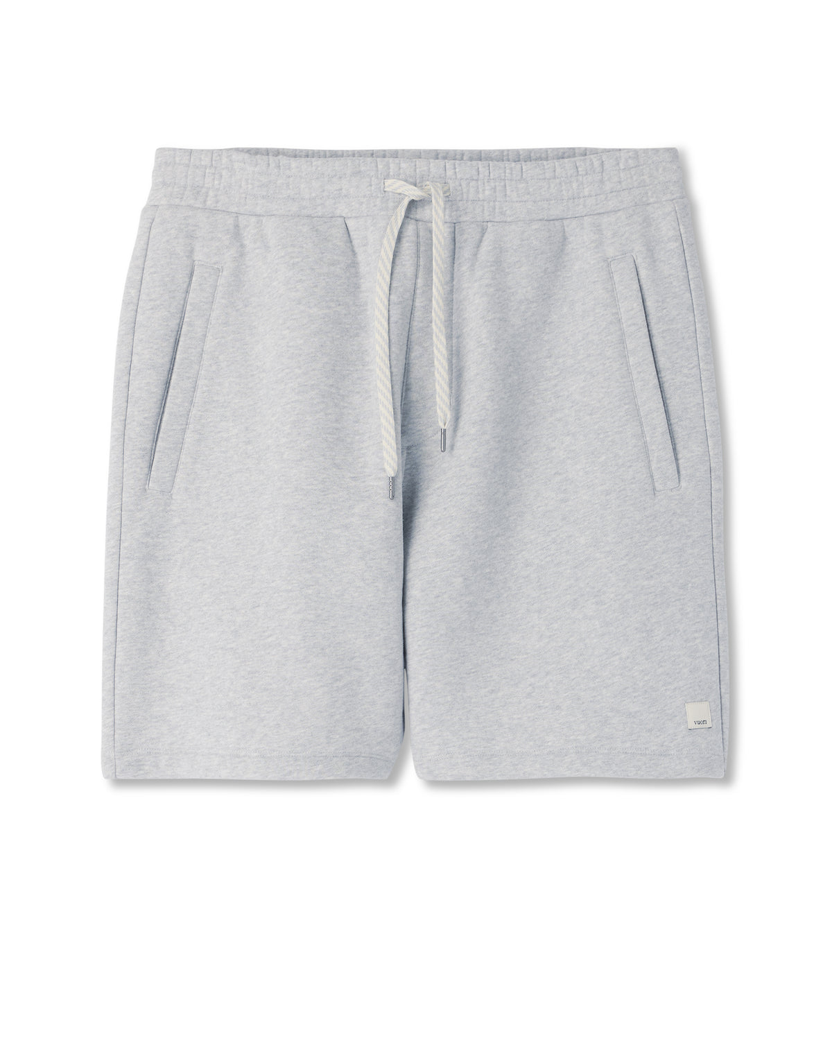 Men Vuori Seaside Short Classic Fit 8" Light Heather Grey