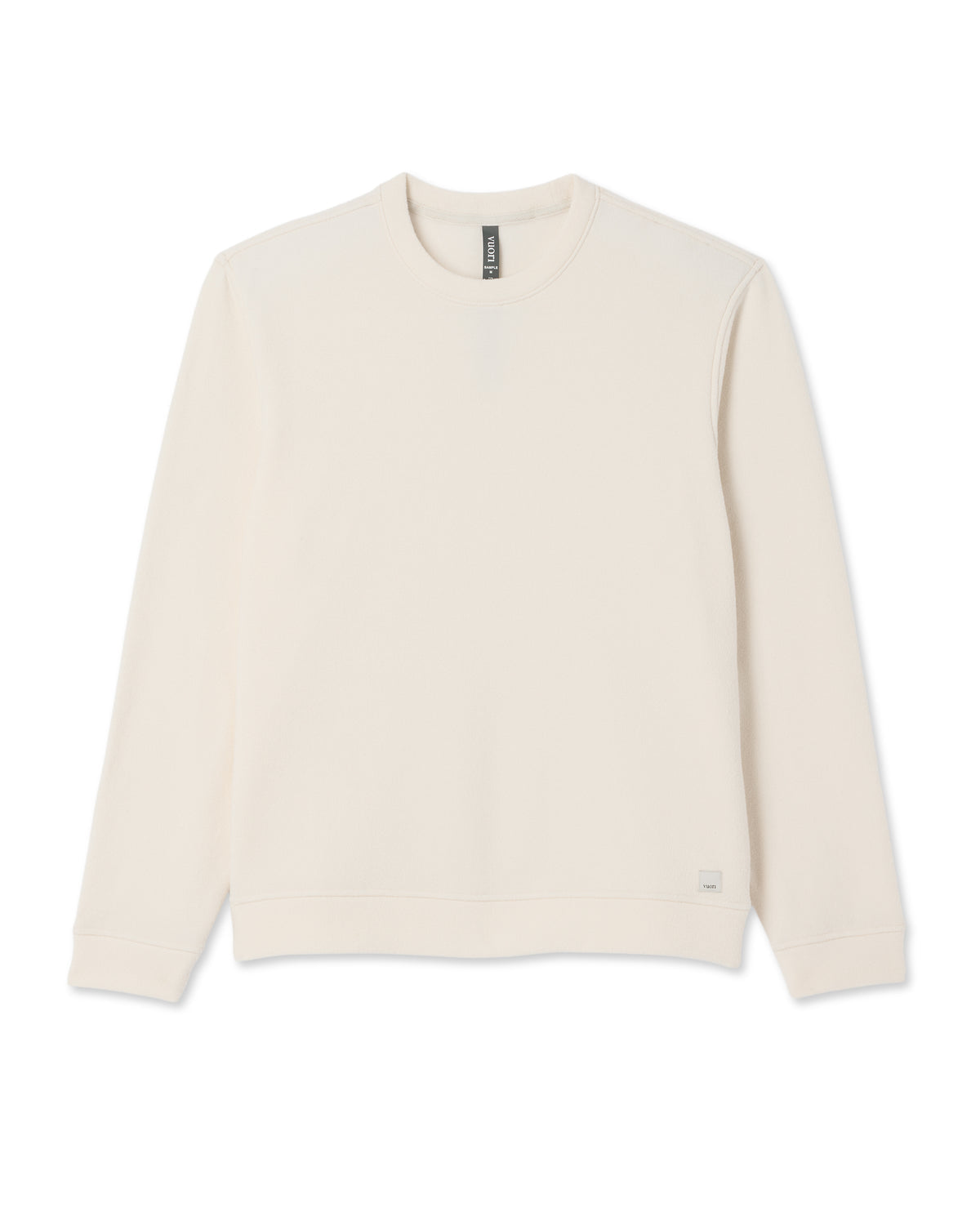 Men Vuori Beach Fleece Crew Men's Bone Heather Crewneck