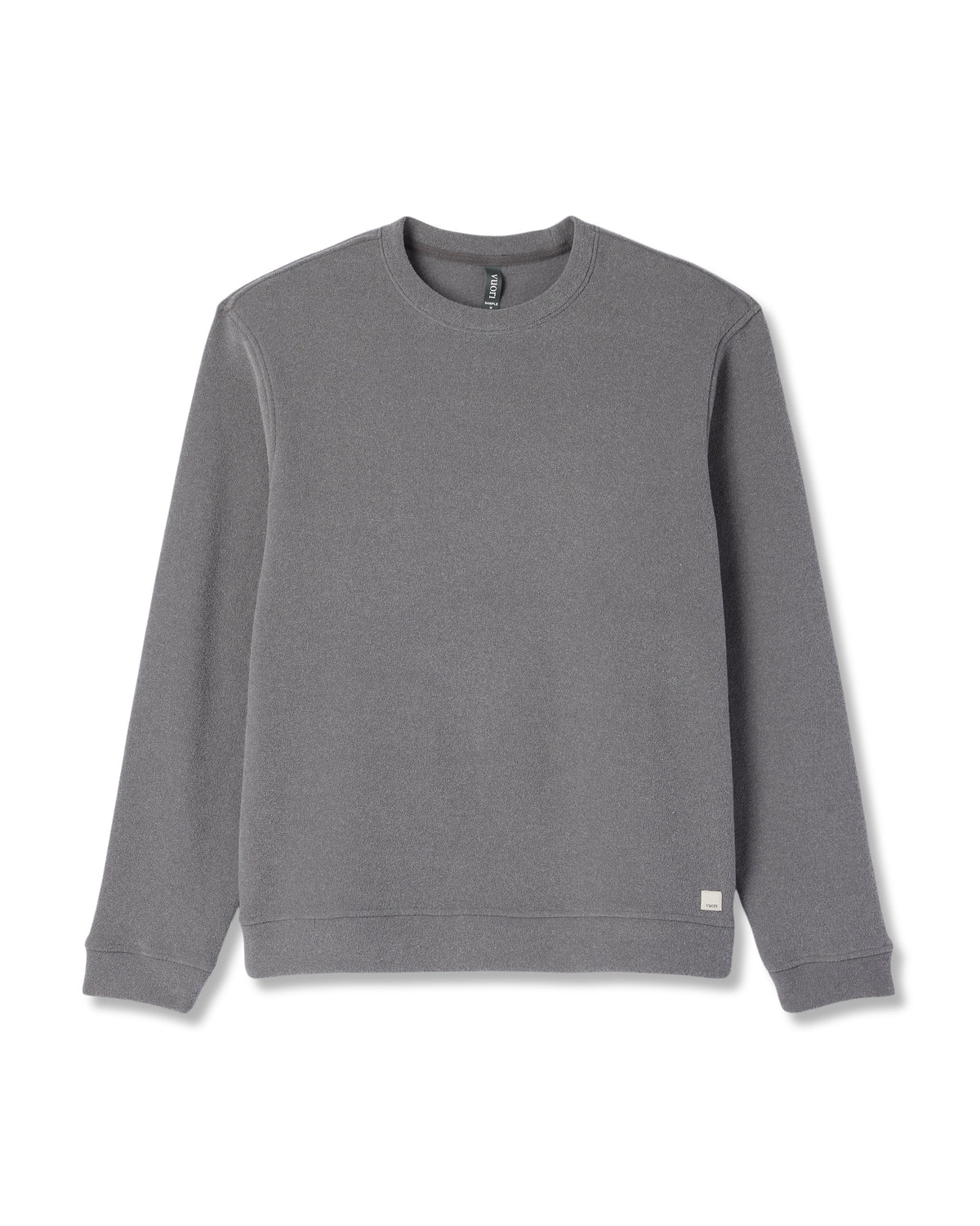 Men Vuori Beach Fleece Crew Men's Pinecone Heather Crewneck