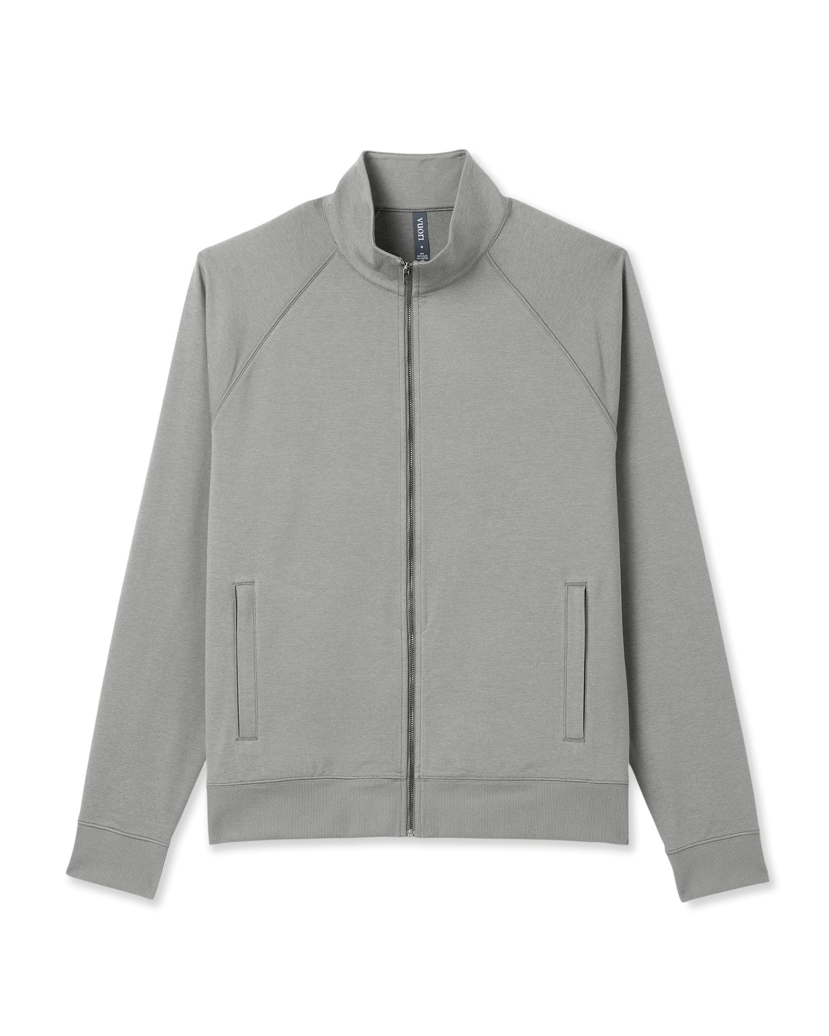 Men Vuori Coronado Novelty Full Zip Men's Driftwood Heather Jacket