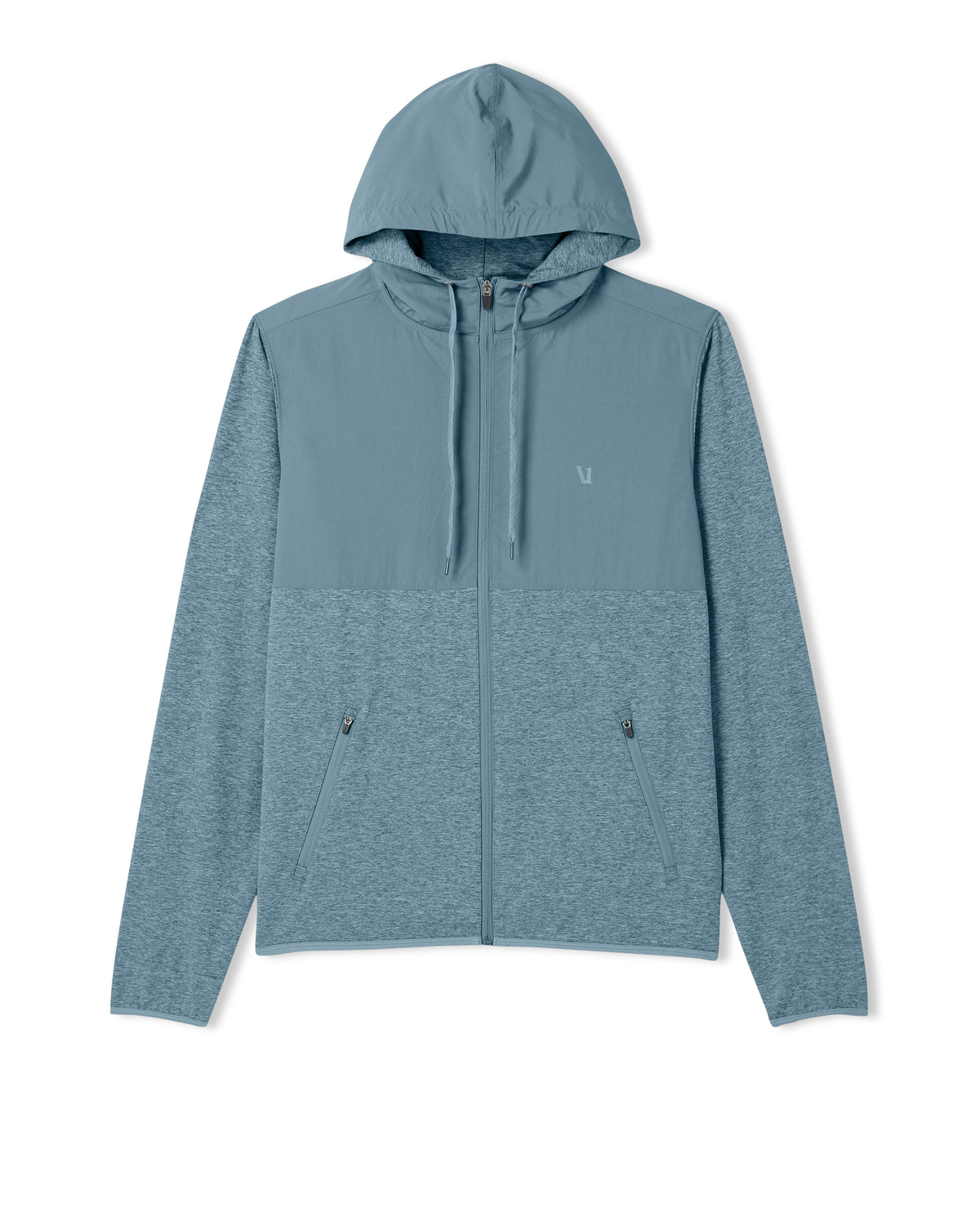 Men Vuori Sunday Element Jacket Men's Smoke Blue Heather Jacket