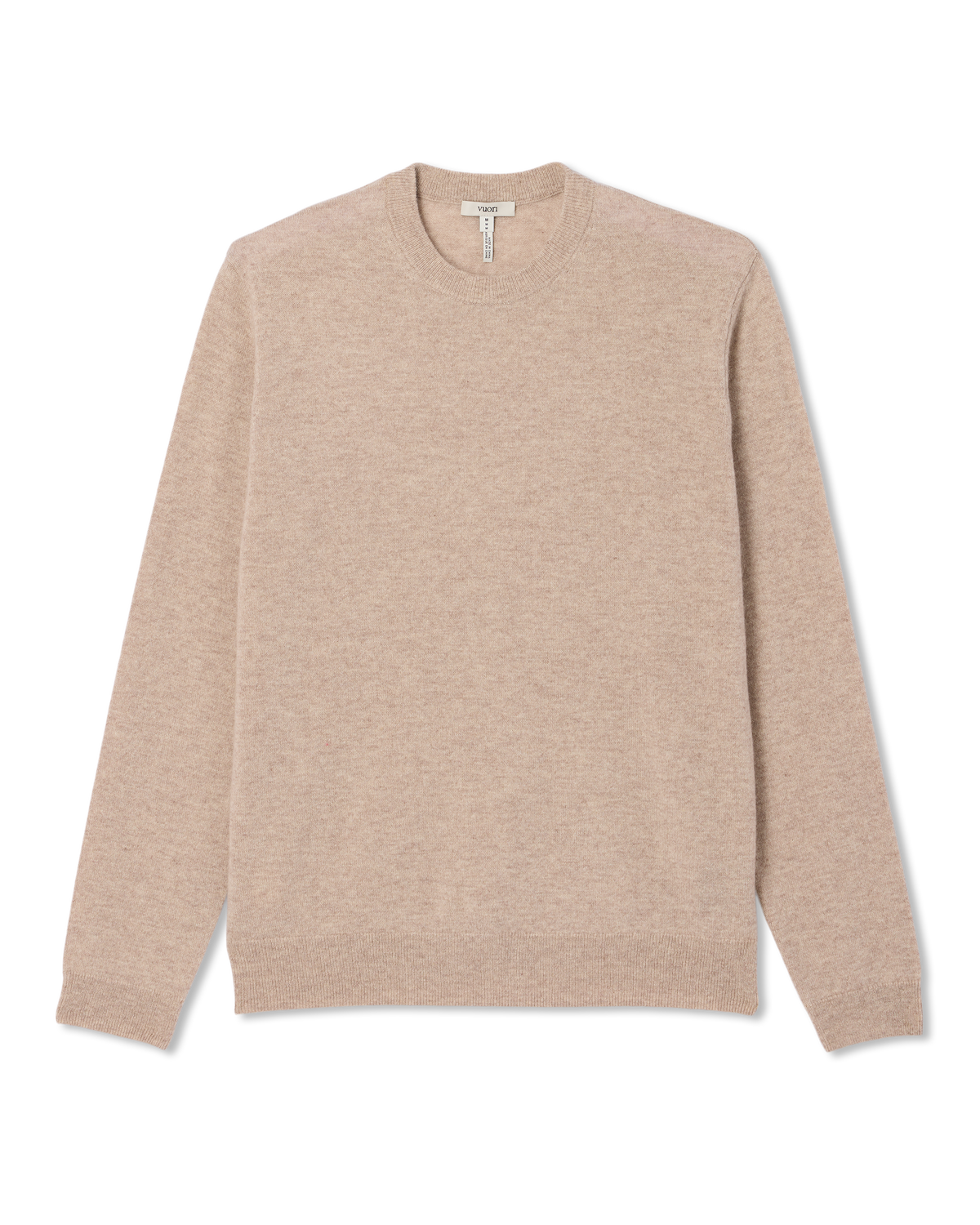 Men Vuori Berik Cashmere Sweater Men's Oatmeal Heather Sweater