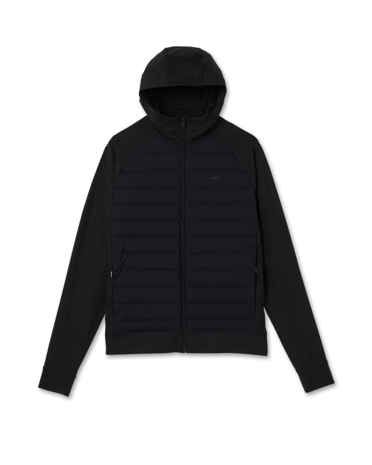 Men Vuori Steadfast Insulated Hybrid Men's Black Down Jacket
