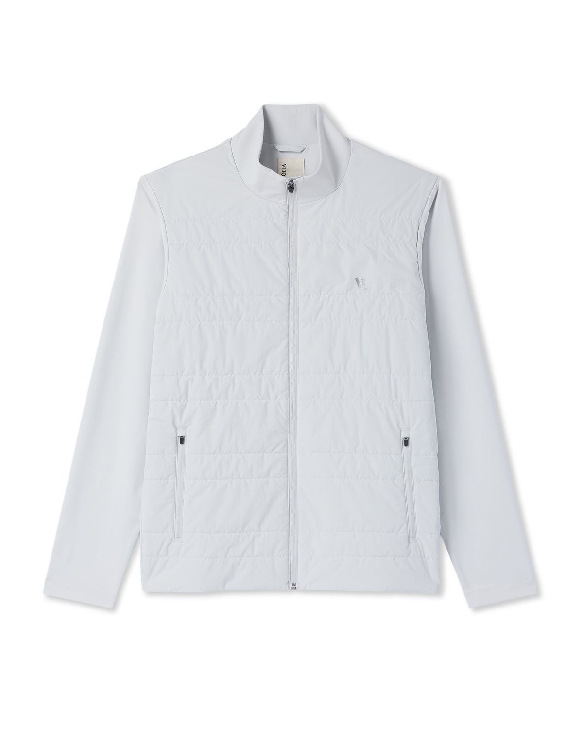 Men Vuori Sunday Insulated Hybrid Jacket Men's Frost Grey Jacket