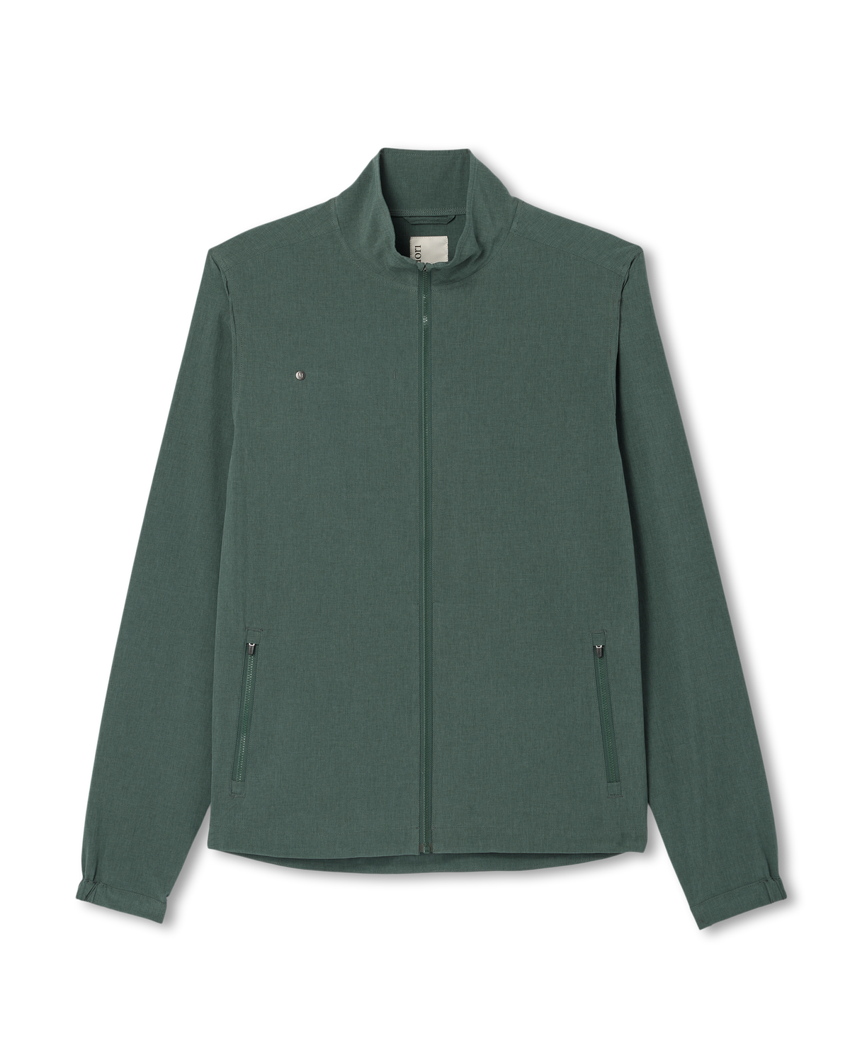 Men Vuori Venture Track Jacket Men's Agate Green Workout Jacket