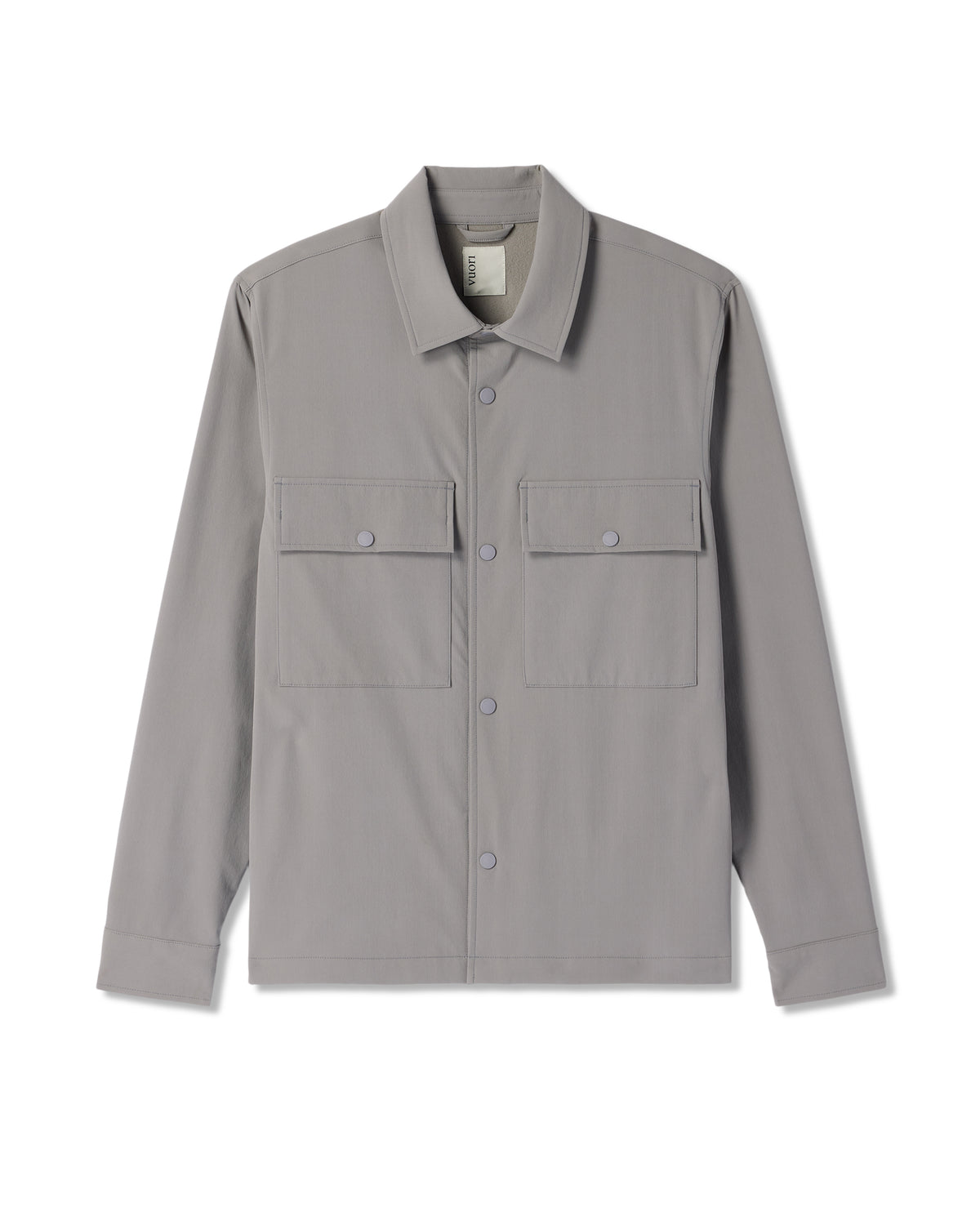 Men Vuori Lawson Tech Shirt Jacket Men's Shiitake Shirt Jacket