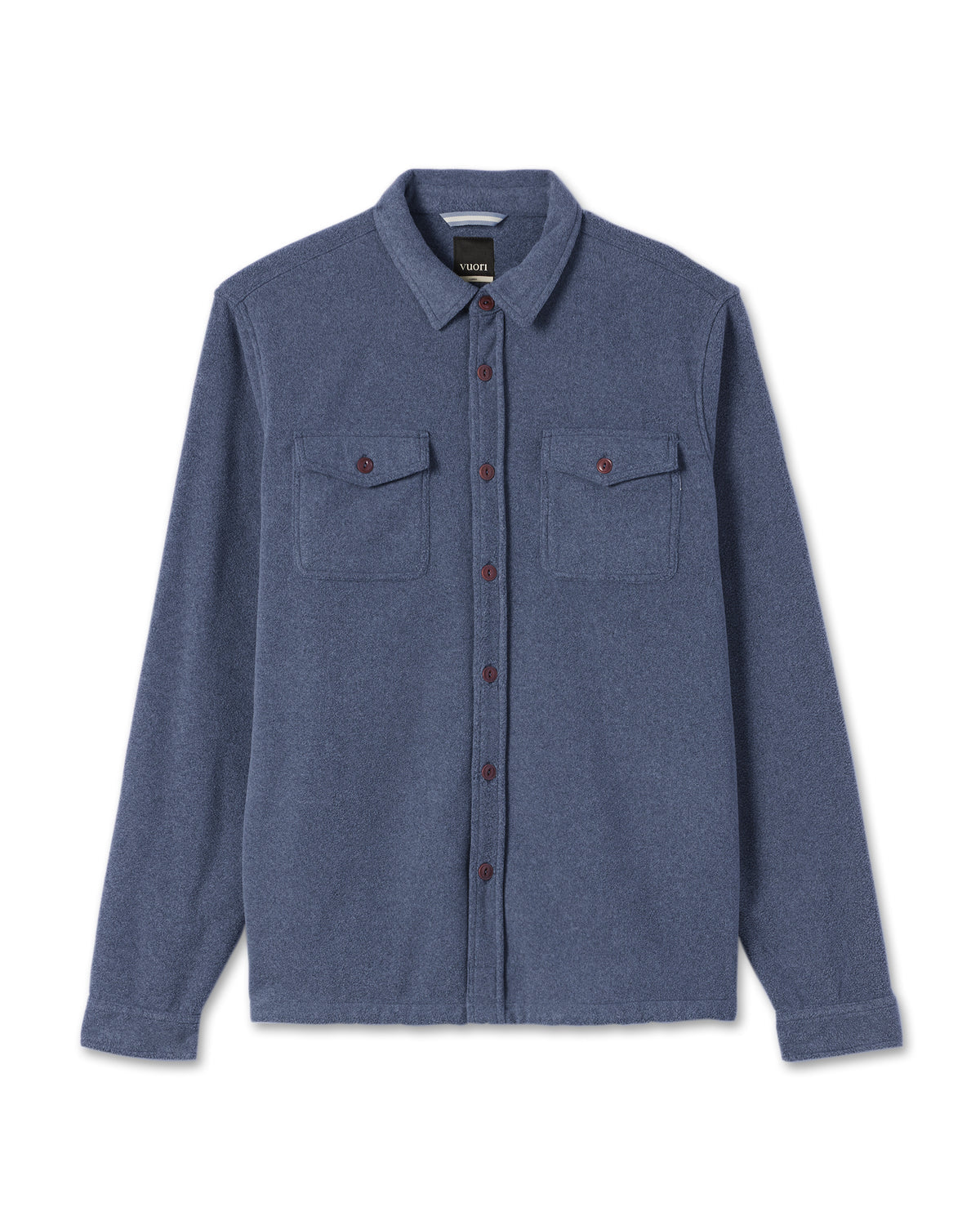 Men Vuori Aspen Shirt Jacket Azure Heather