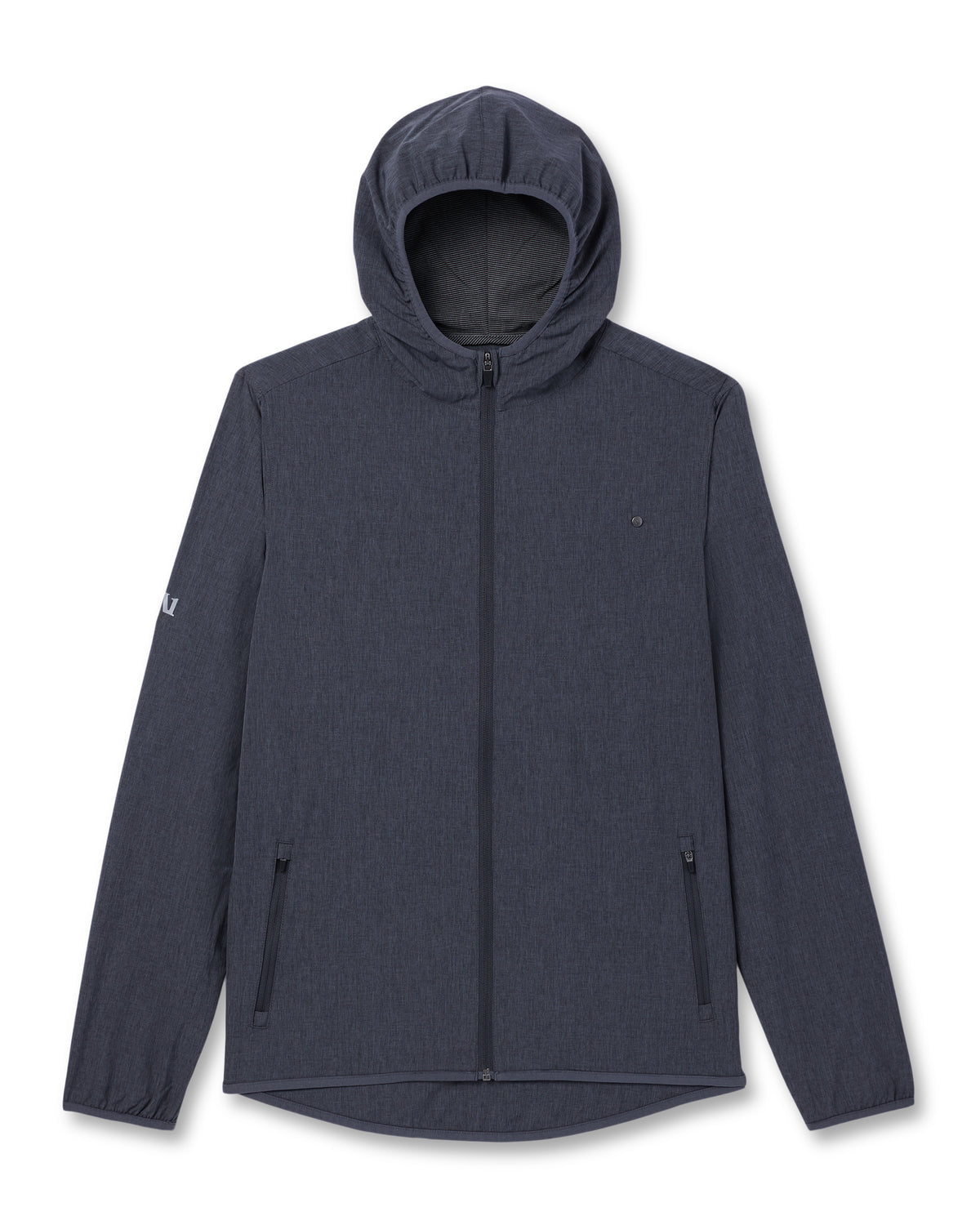 Men Vuori Outdoor Trainer Shell Dark Pewter Linen Texture