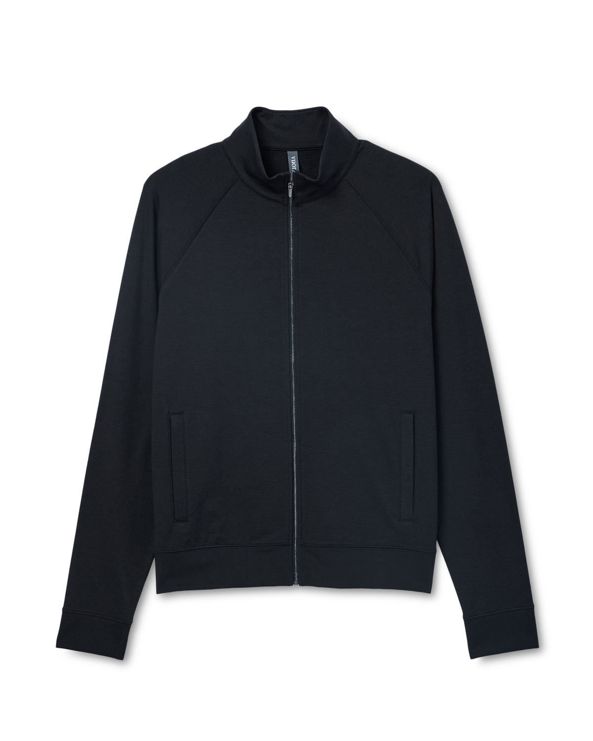 Men Vuori Coronado Novelty Full Zip Men's Black Heather Jacket