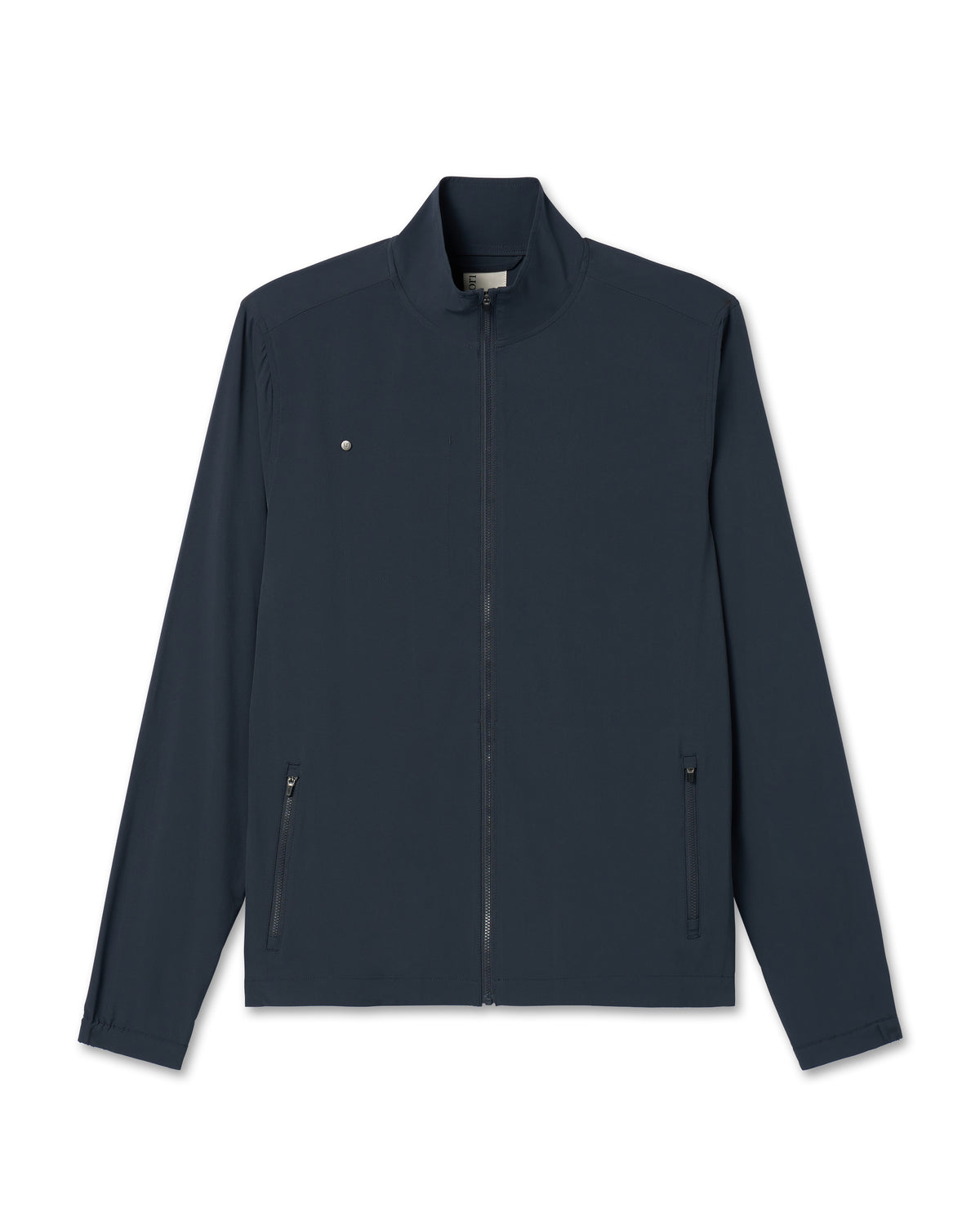 Men Vuori Venture Track Jacket Men's Navy Workout Jacket