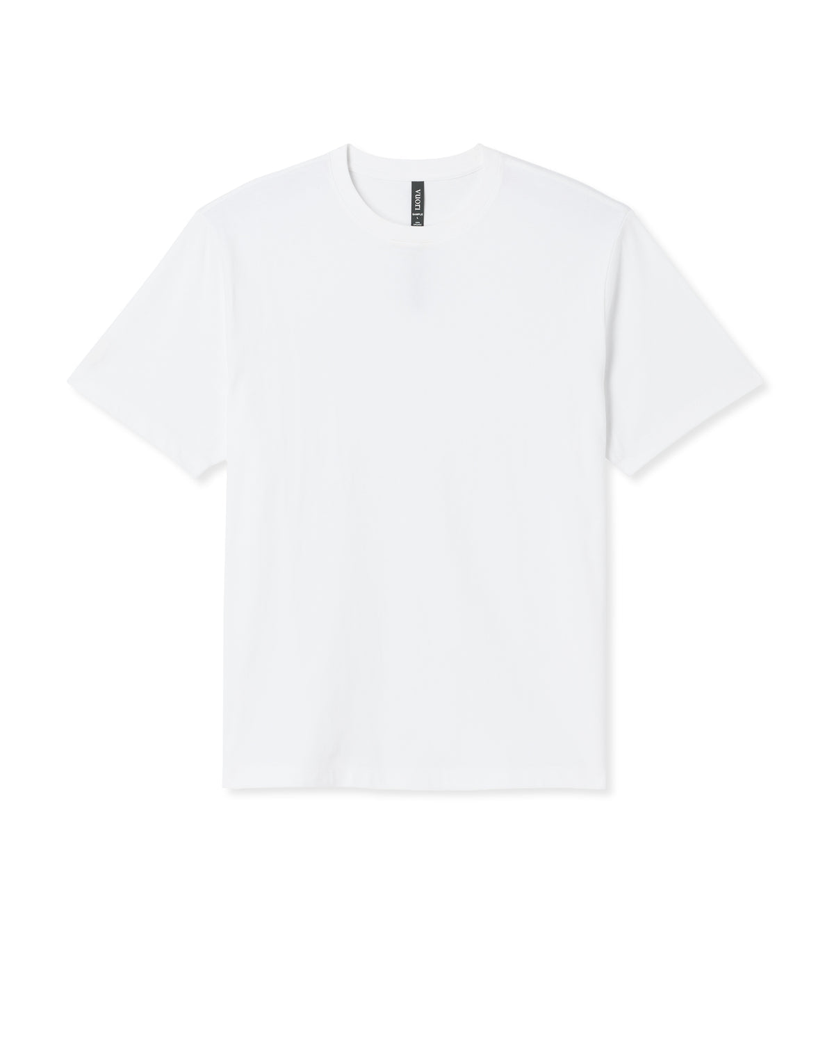 Men Vuori Short Sleeve Heavyweight Cotton Tee Men's White T-Shirt