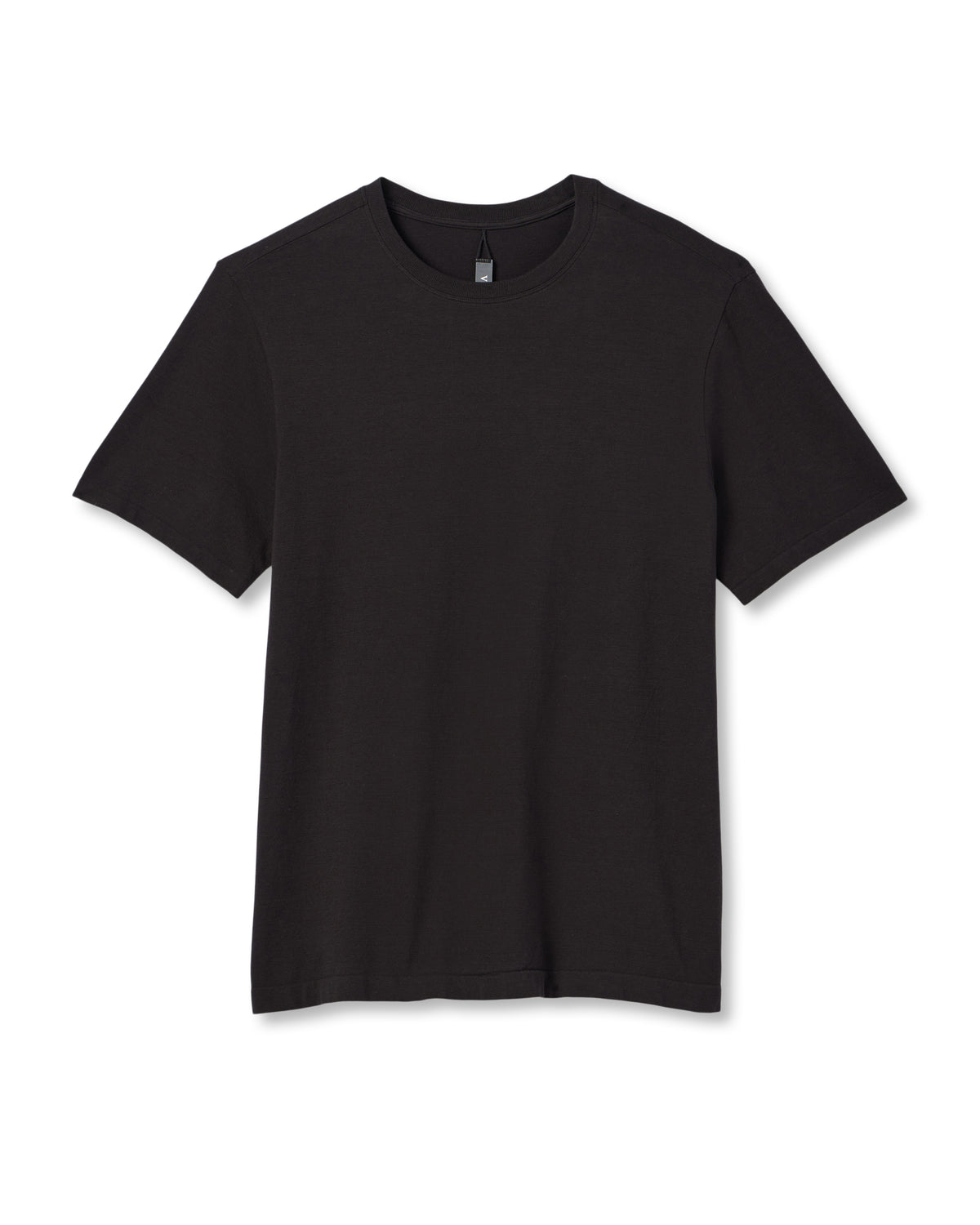 Men Vuori Weston Seamless Tee Men's Black Short Sleeve Tee