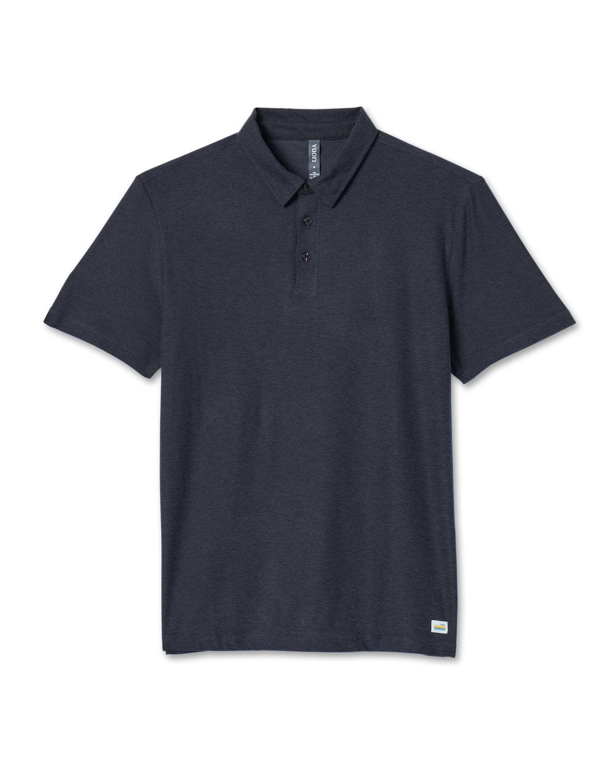 Men Vuori Strato Tech Polo Men's Charcoal Tech Polo Shirt