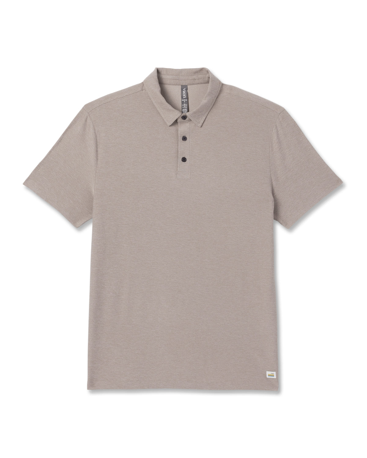 Men Vuori Strato Tech Polo Men's Mocha Heather Polo