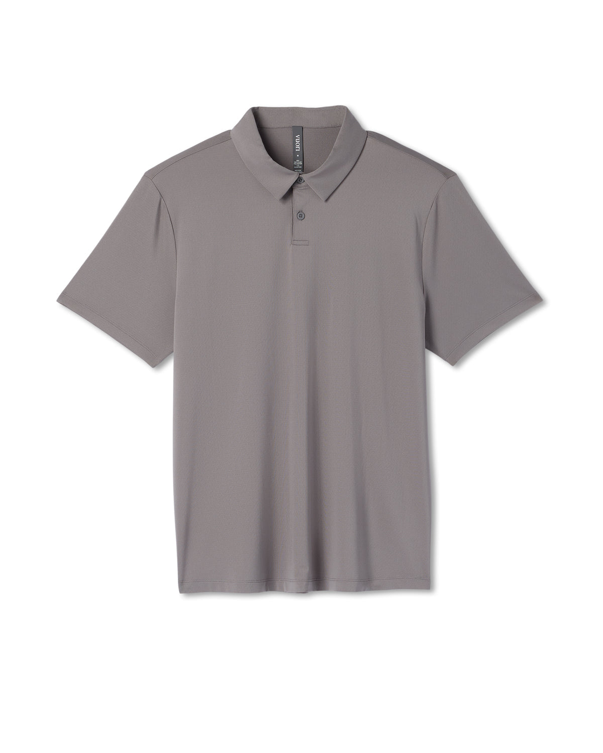 Men Vuori Short Sleeve Viewpoint Polo 2.0 Men's Cavern Grey Shirt