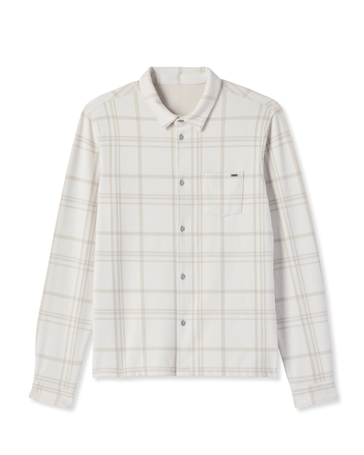 Men Vuori Seaview Plaid Button Down Shirt Men's Dove Shirt