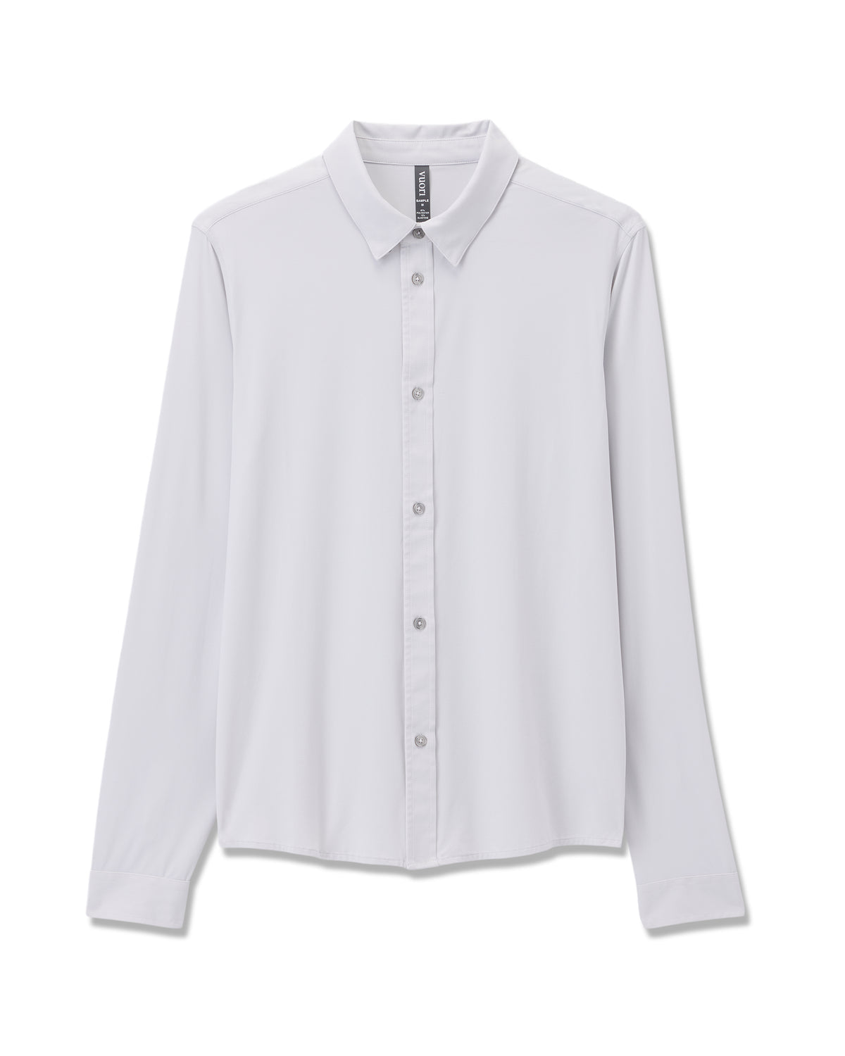 Men Vuori Long Sleeve TravelLite Button Down Frost Grey