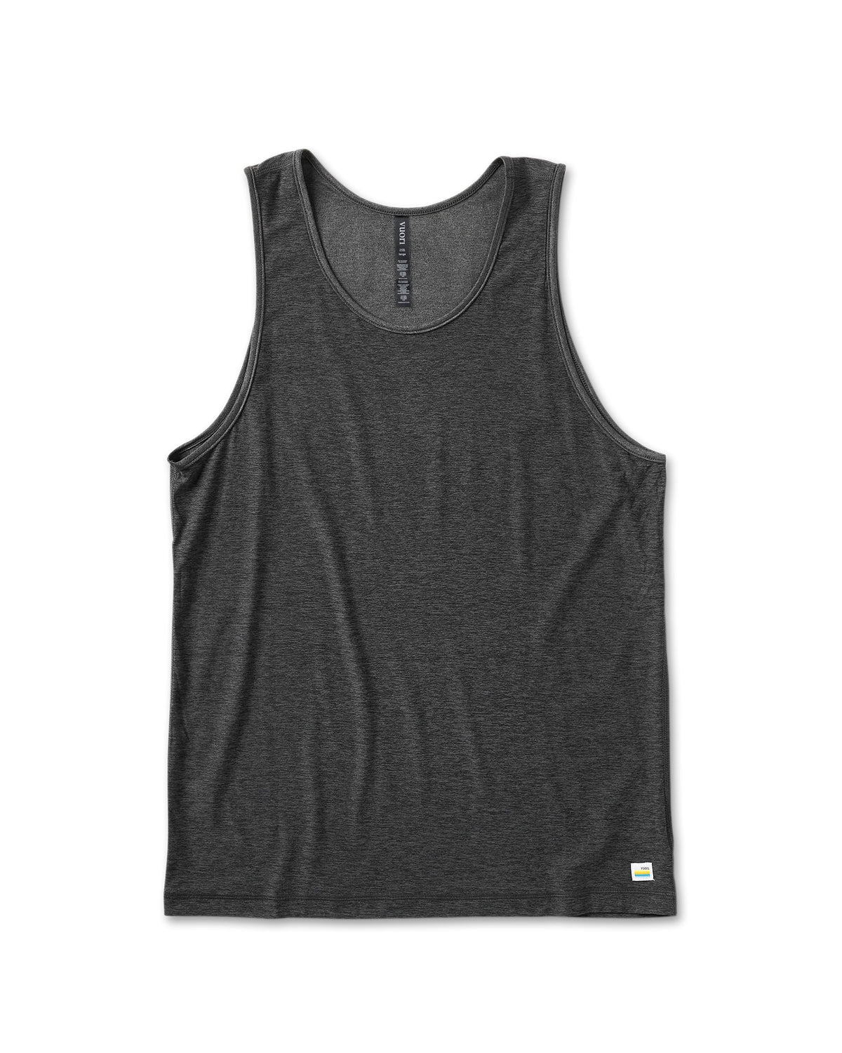Men Vuori Strato Tech Tank Charcoal Heather