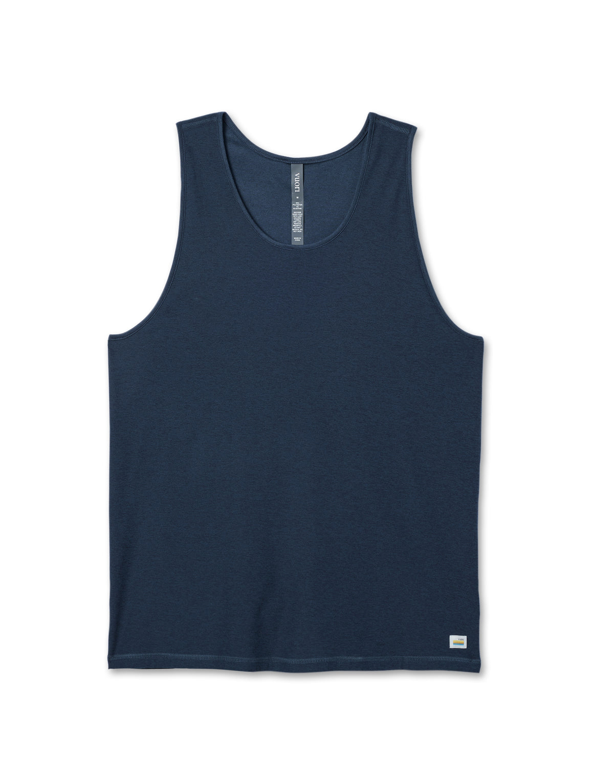 Men Vuori Strato Tech Tank Men's Navy Heather Tank Top